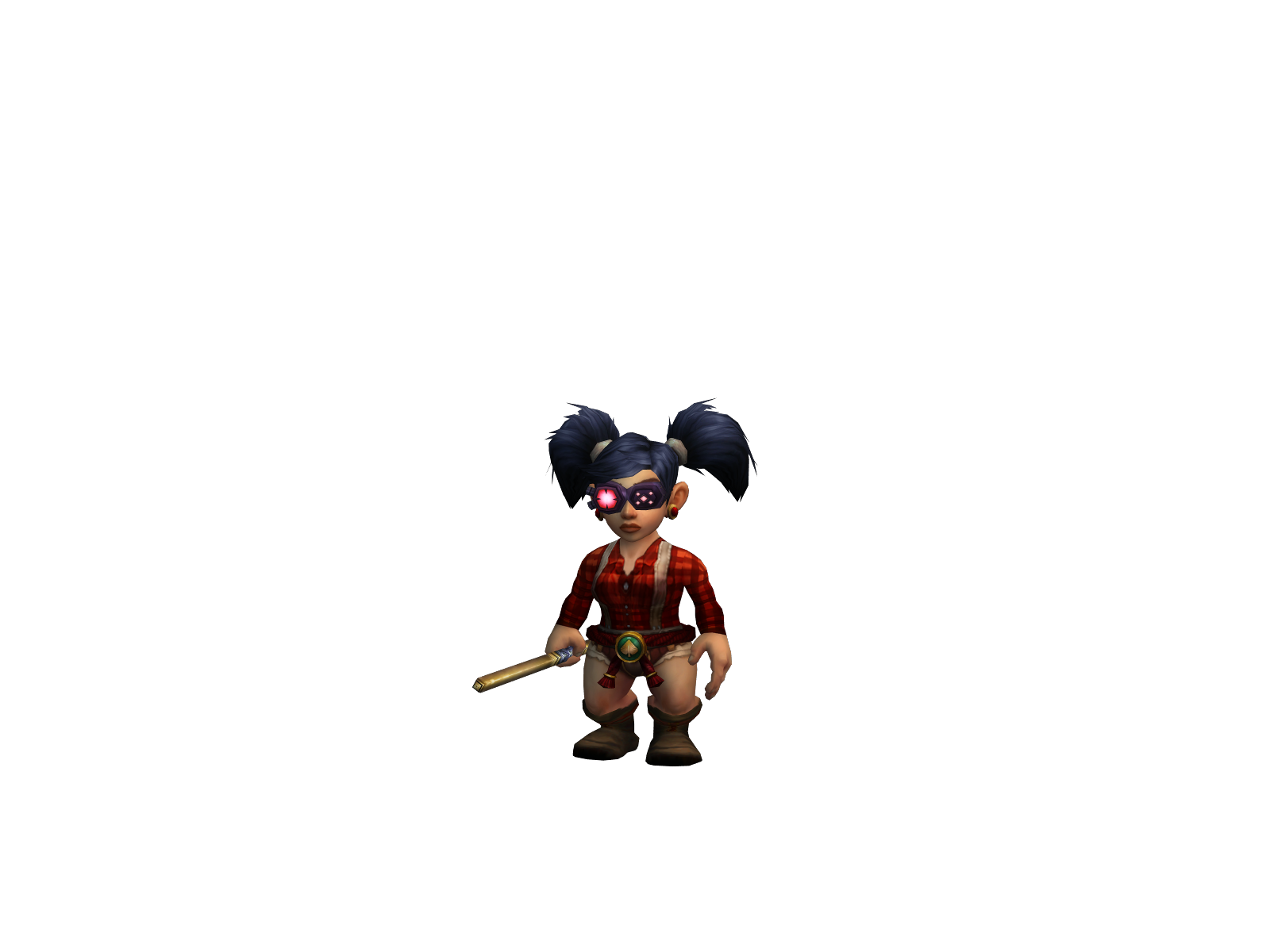 tinydpser 3D character render
