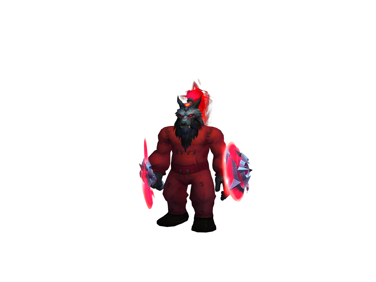 Crowmilk 3D character render
