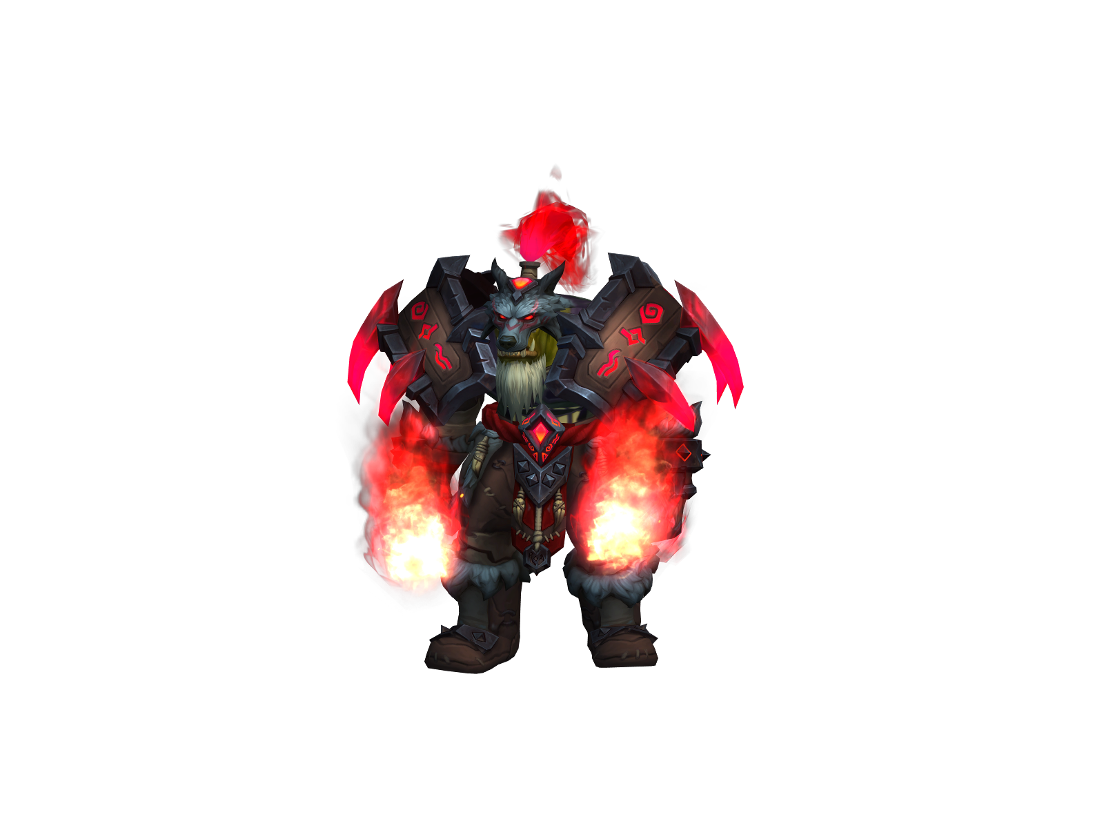 Orcblast 3D character render