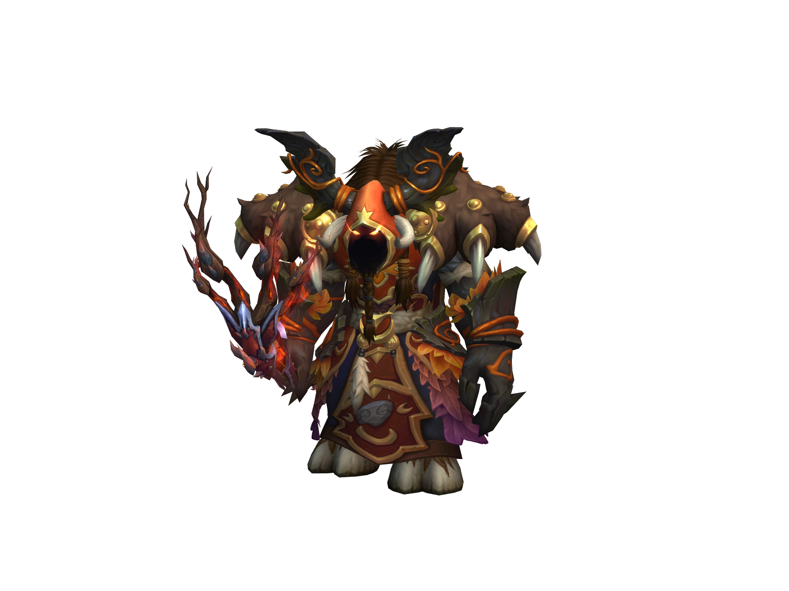 Moruha 3D character render