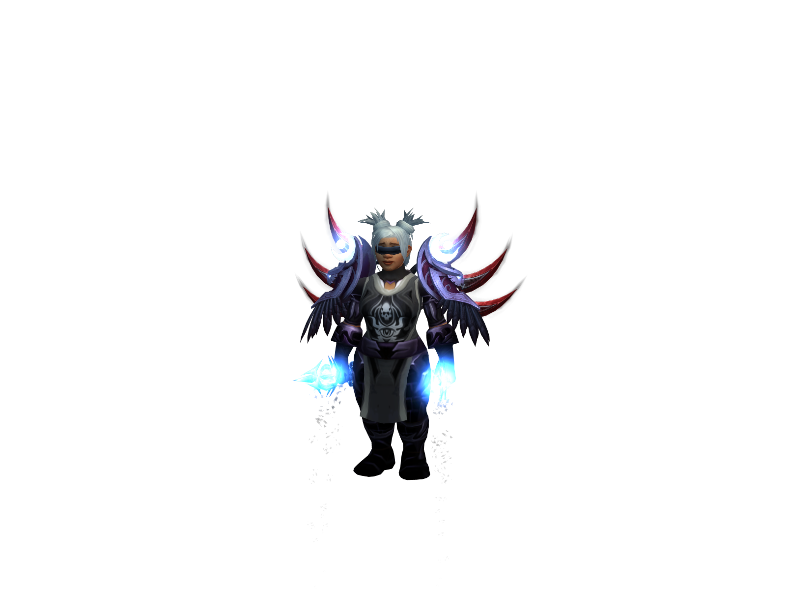 Gothgirlx 3D character render