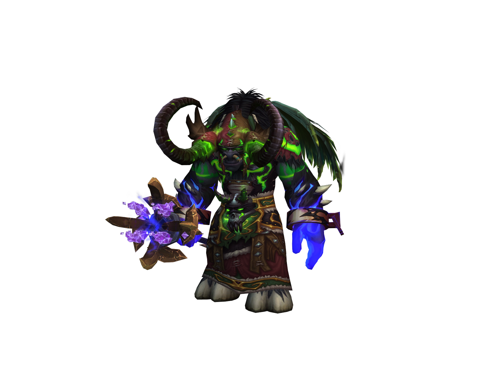Borpafresh 3D character render