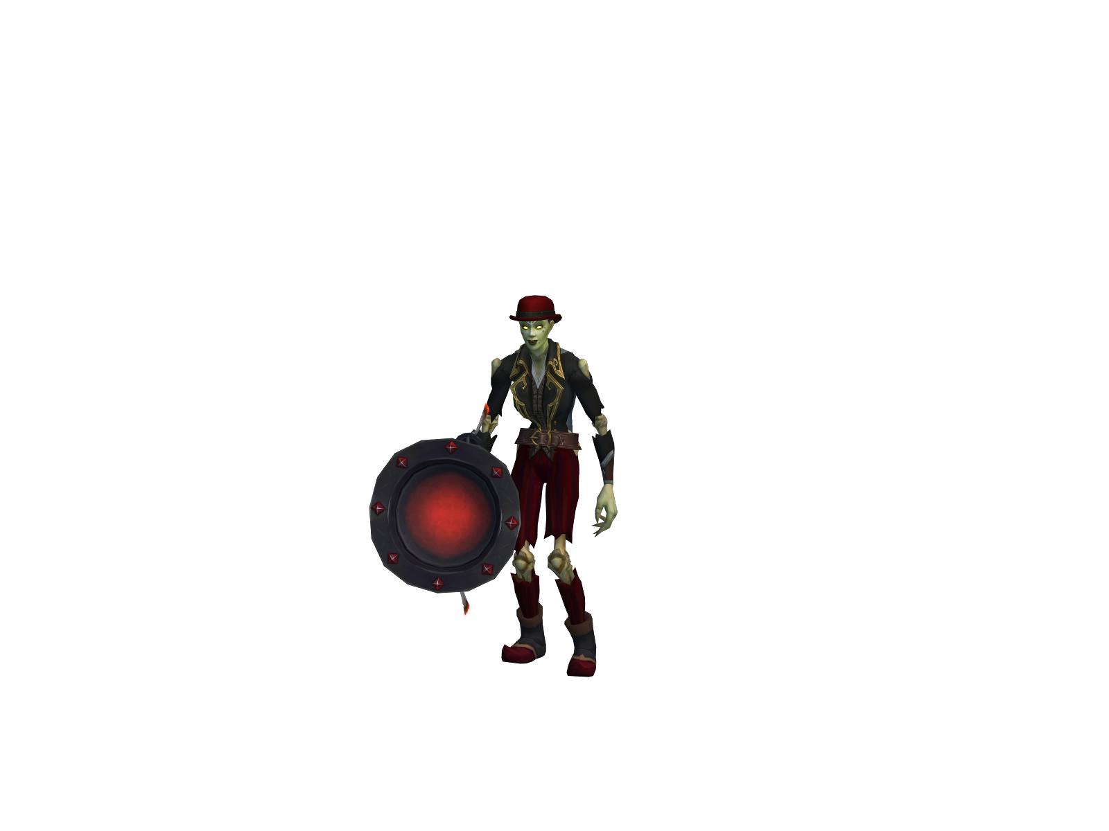 Blessthismes 3D character render