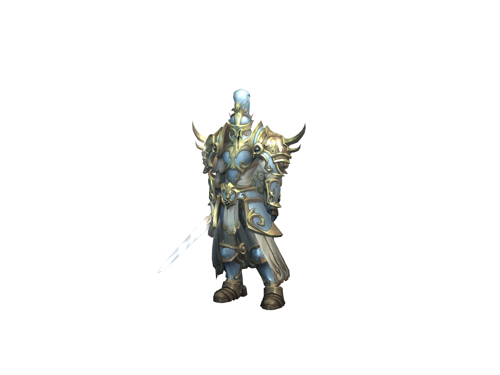 Sniple 3D character render
