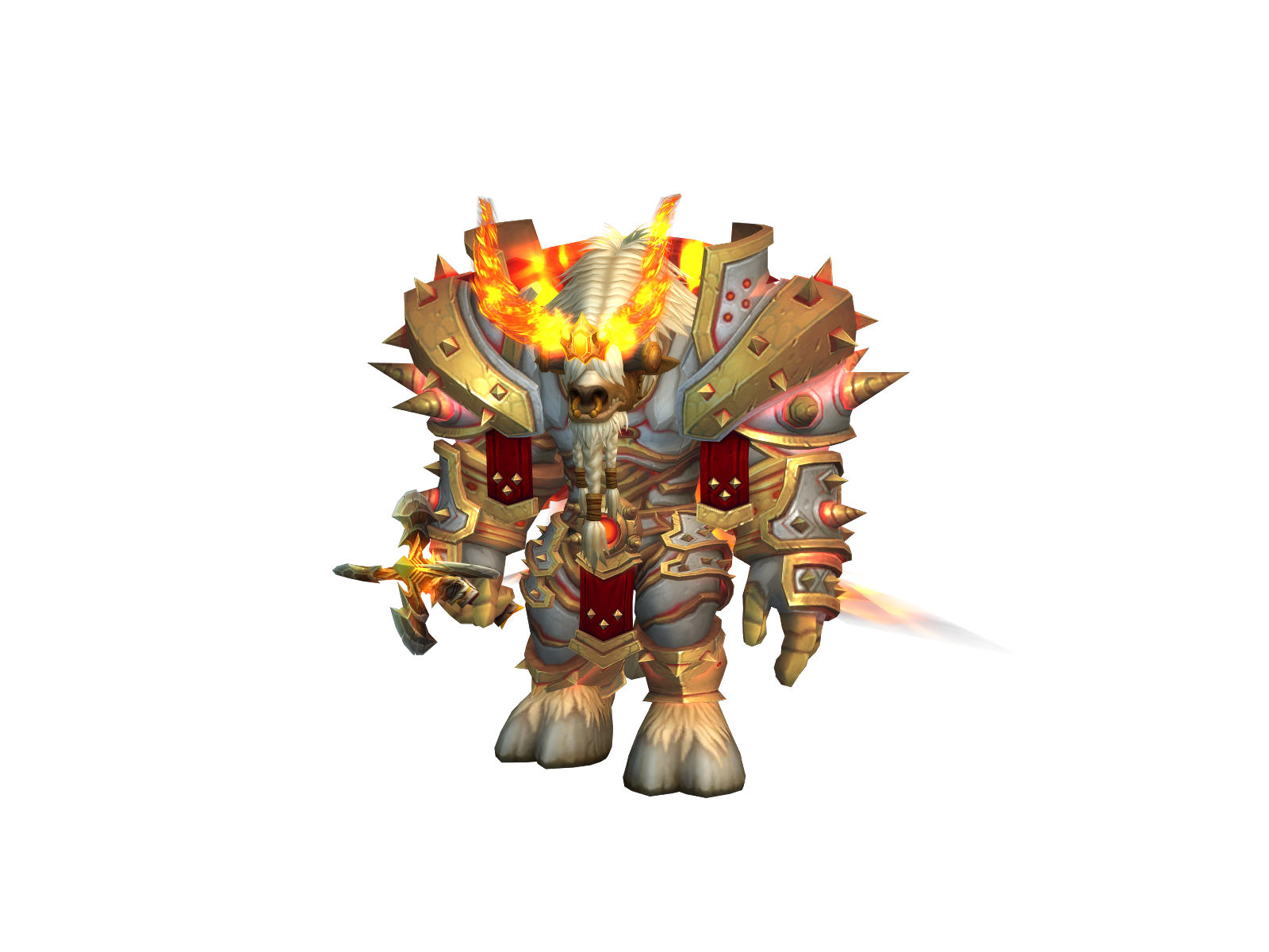 Bullkratos 3D character render