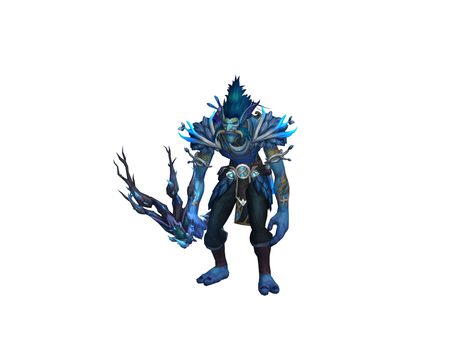 Mohanga 3D character render