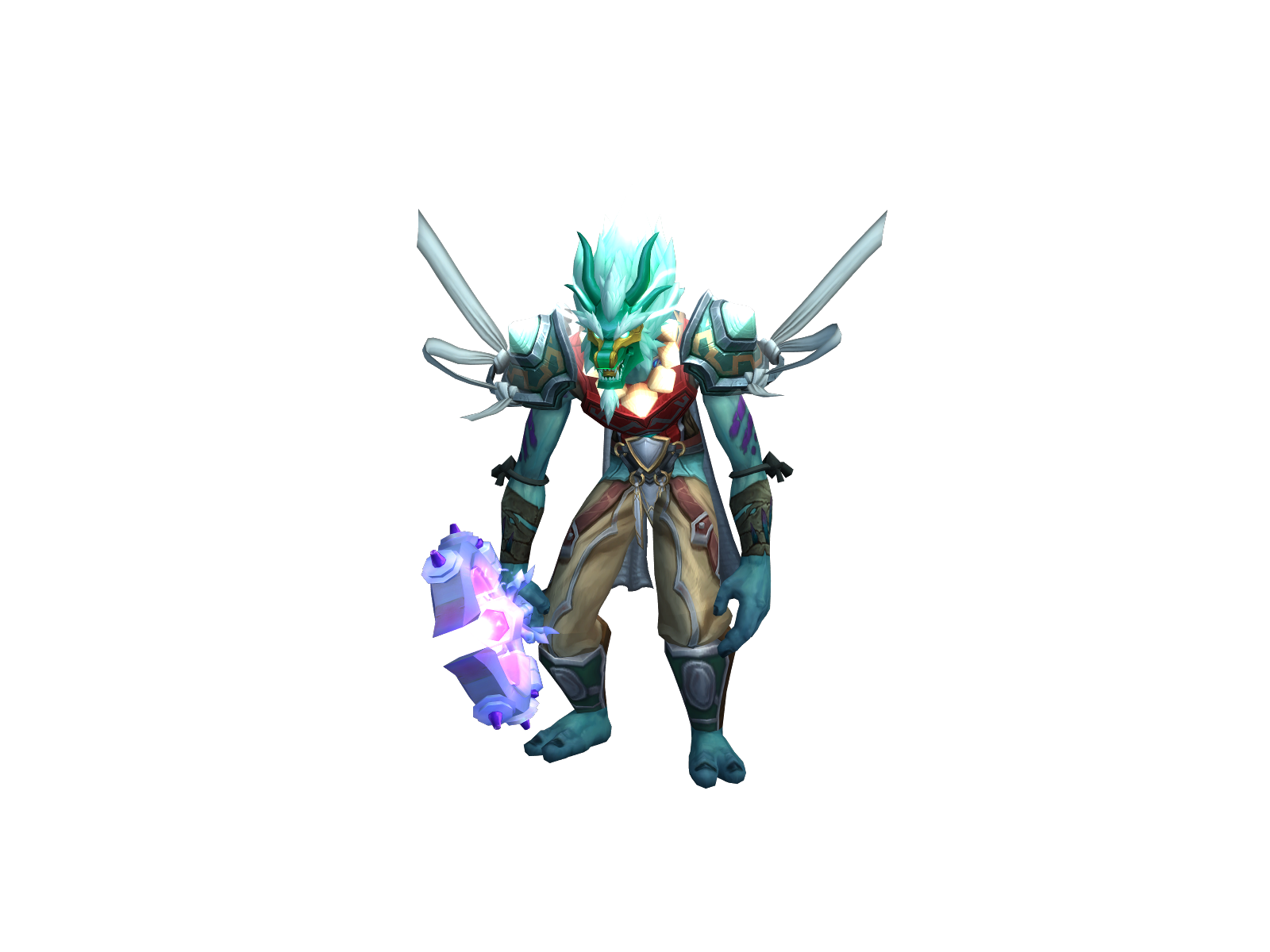 Walkskyluker character render