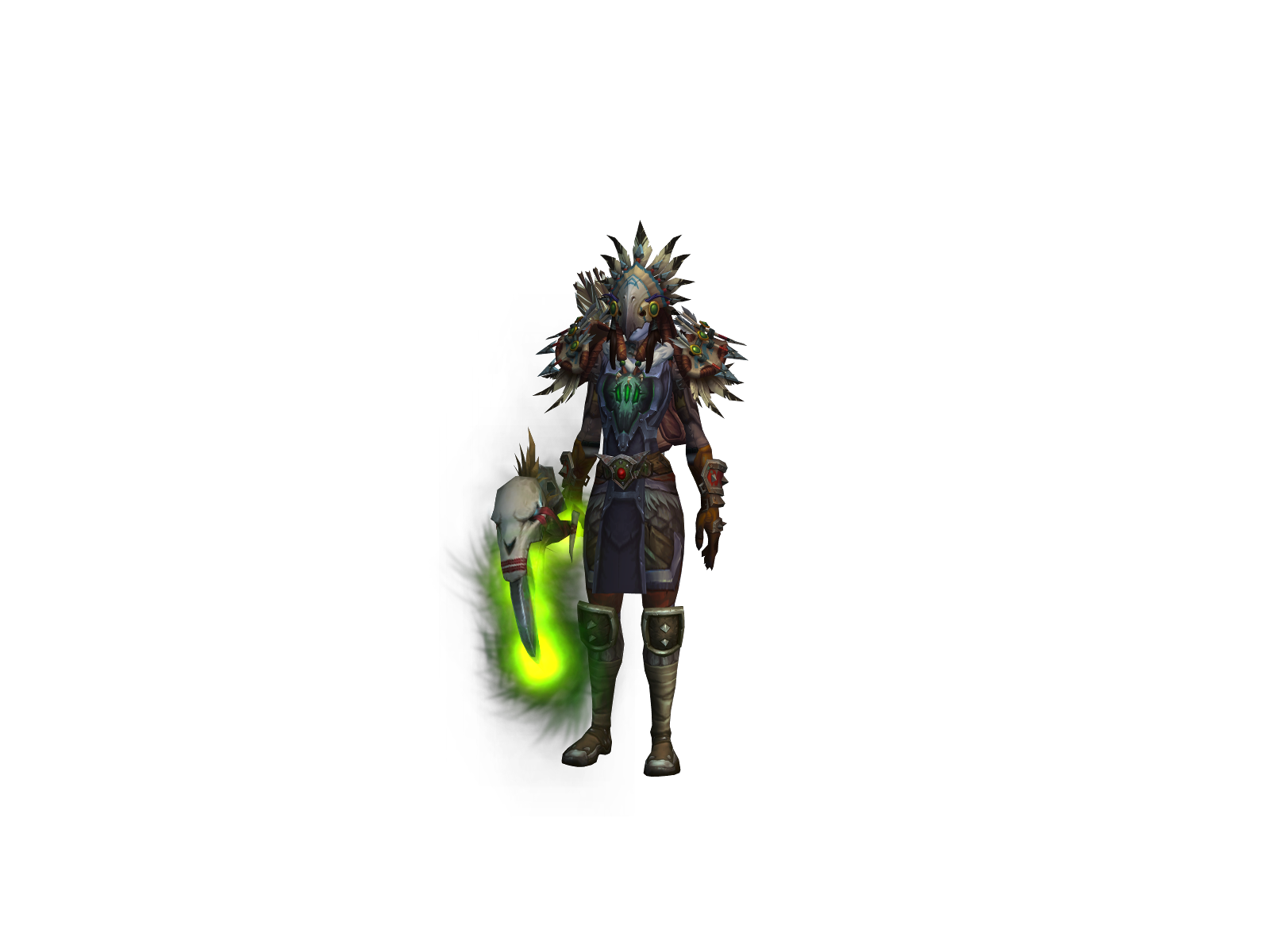 Neytal 3D character render