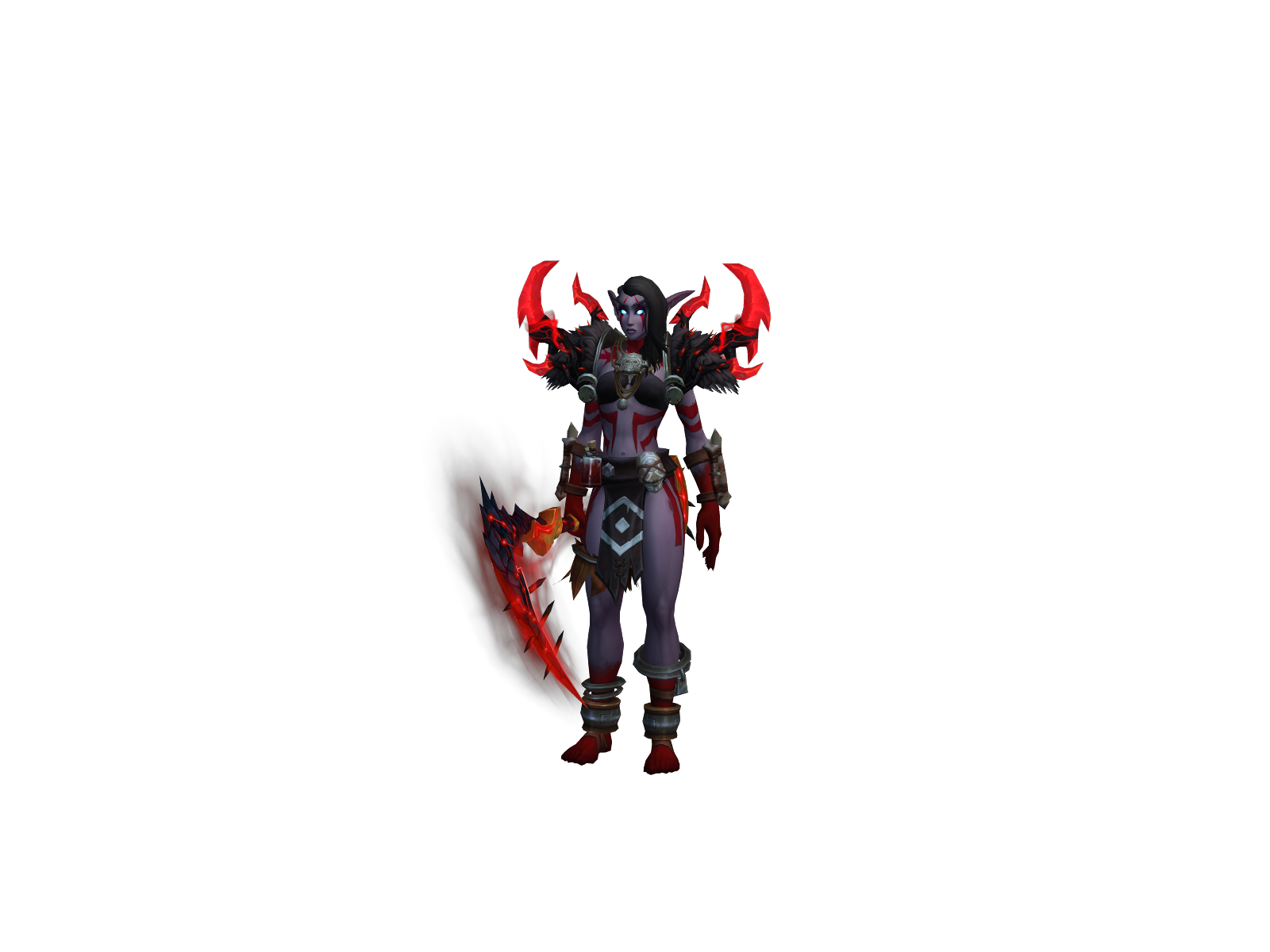 Julía 3D character render
