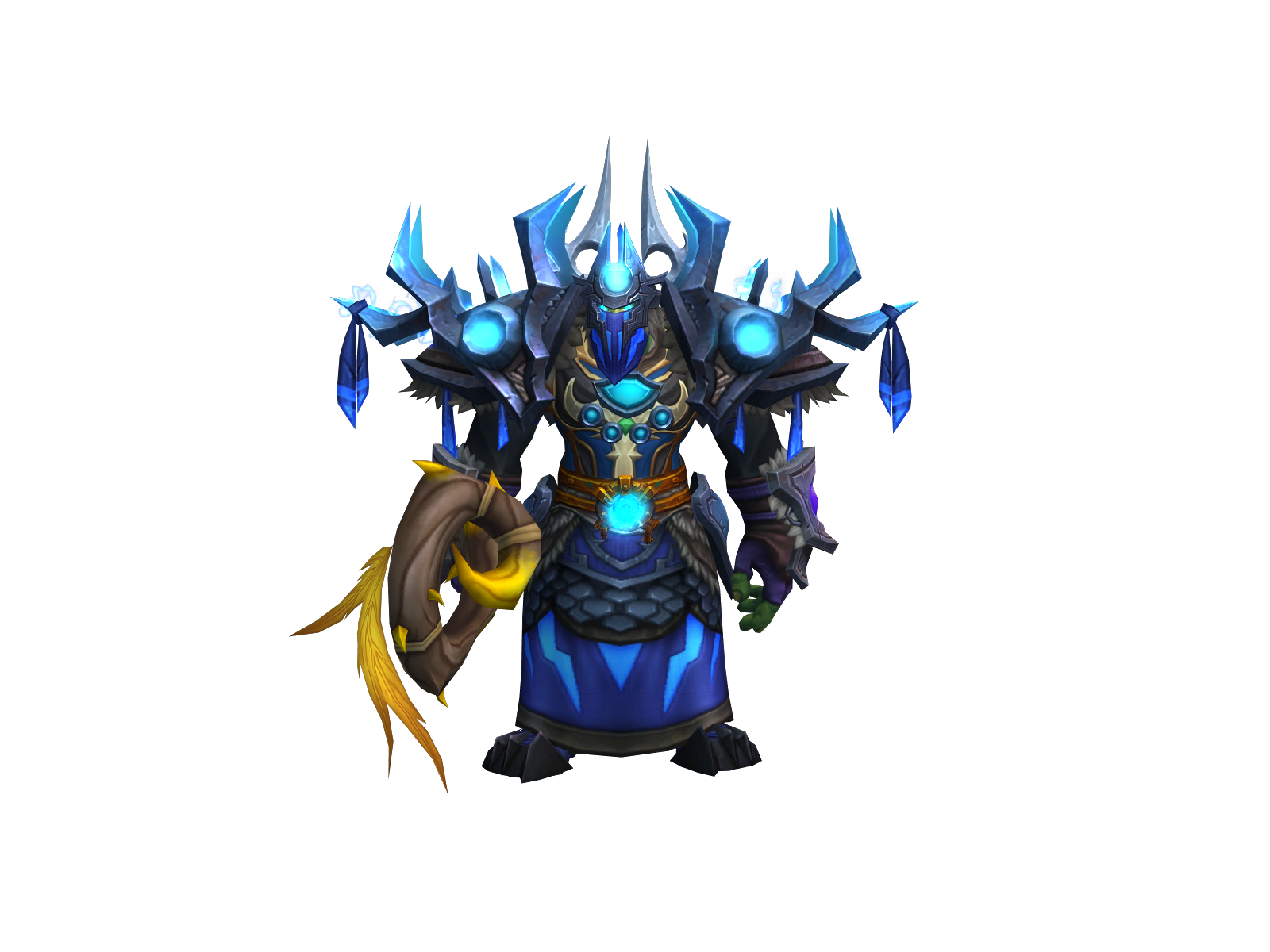 Dewastator 3D character render