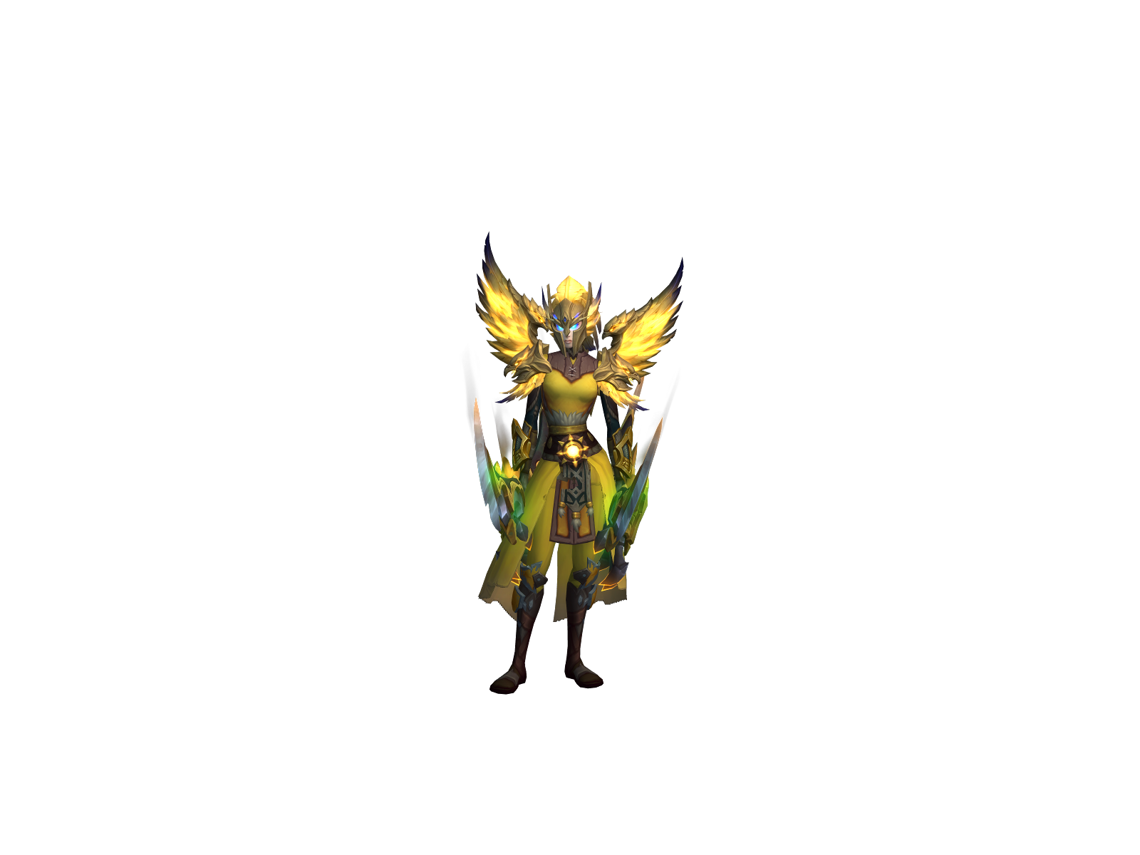 Karynkova 3D character render
