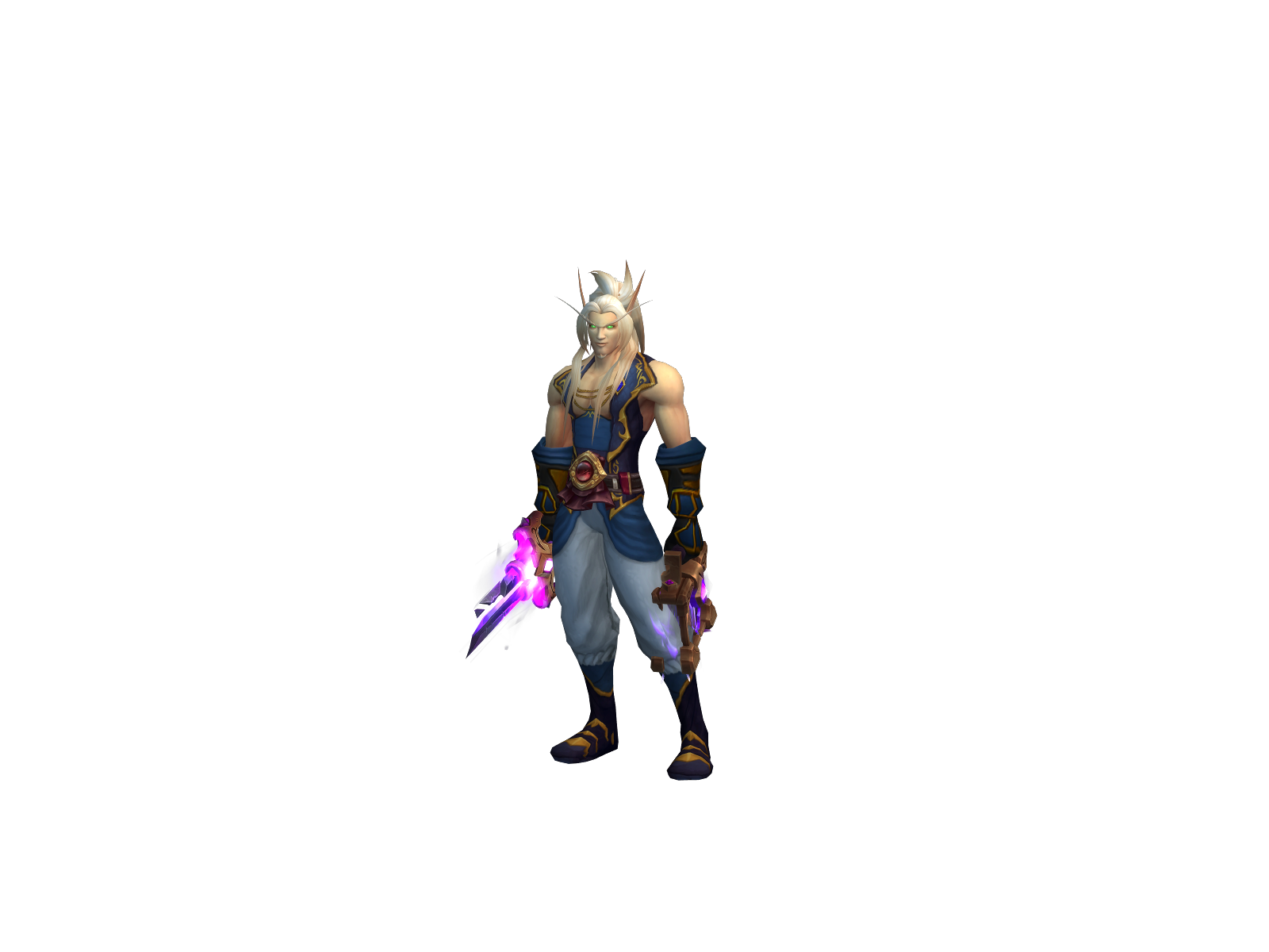Barkalis 3D character render