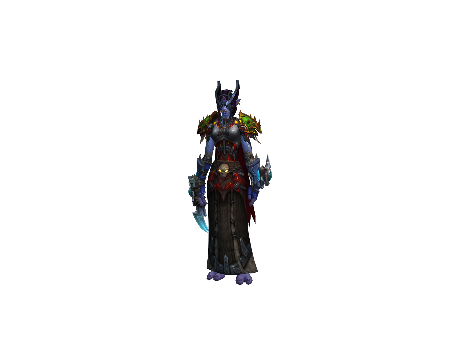 Téslá character render