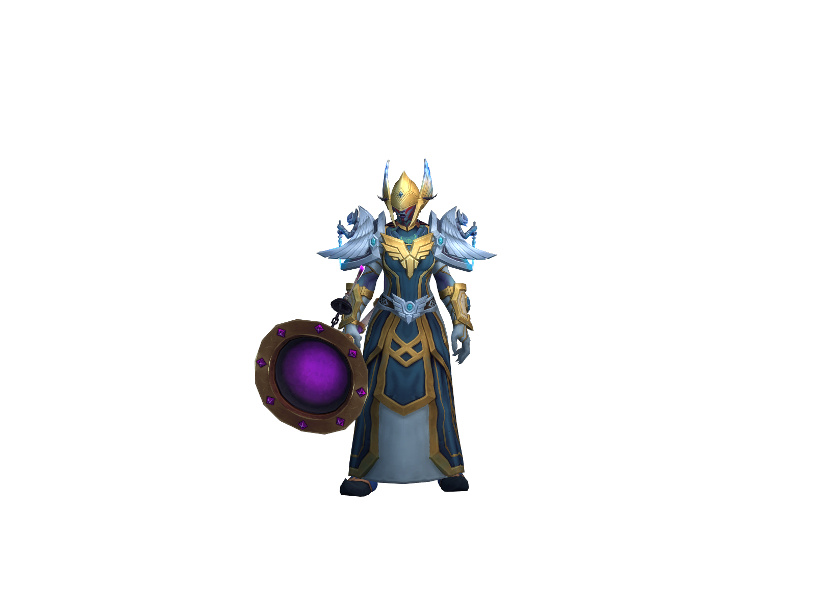 Tsatral 3D character render