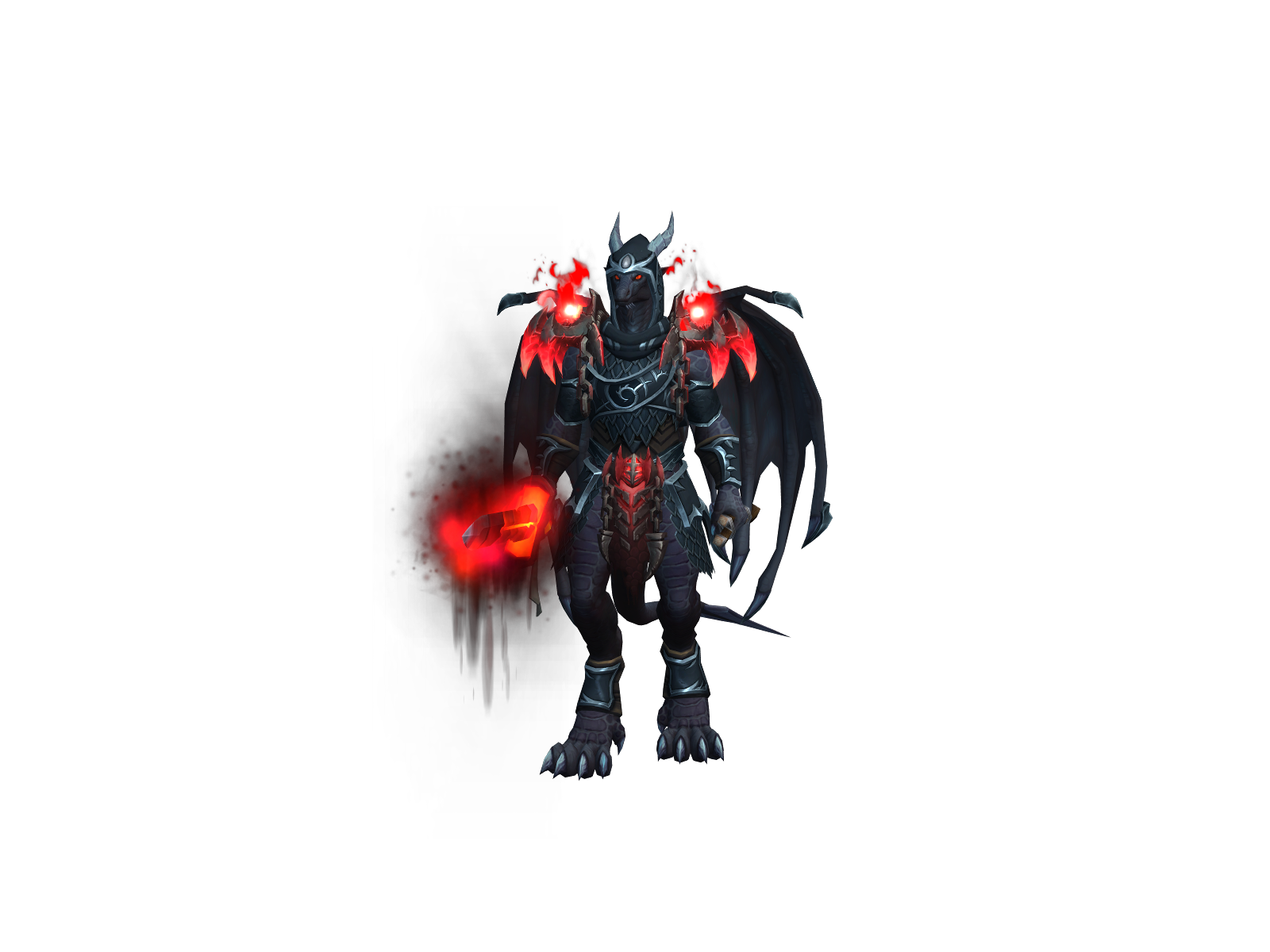 Draztecs 3D character render
