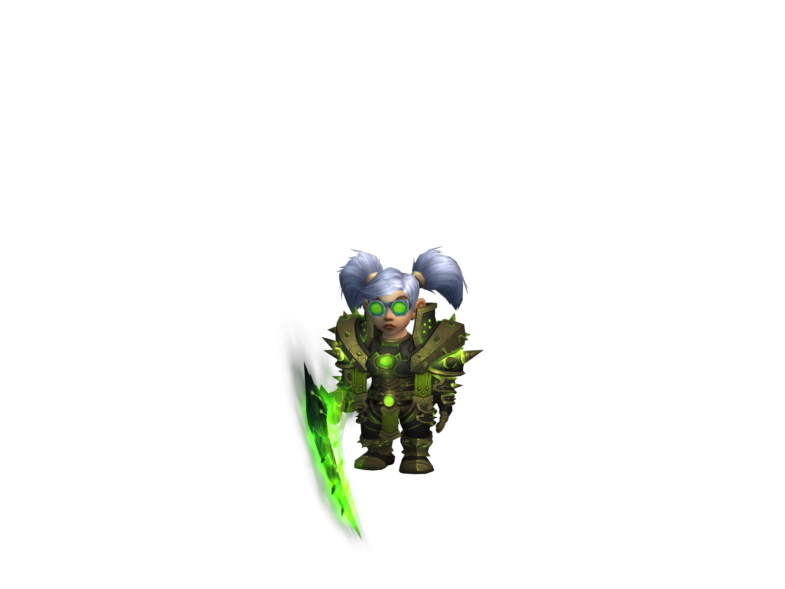 Candwe 3D character render