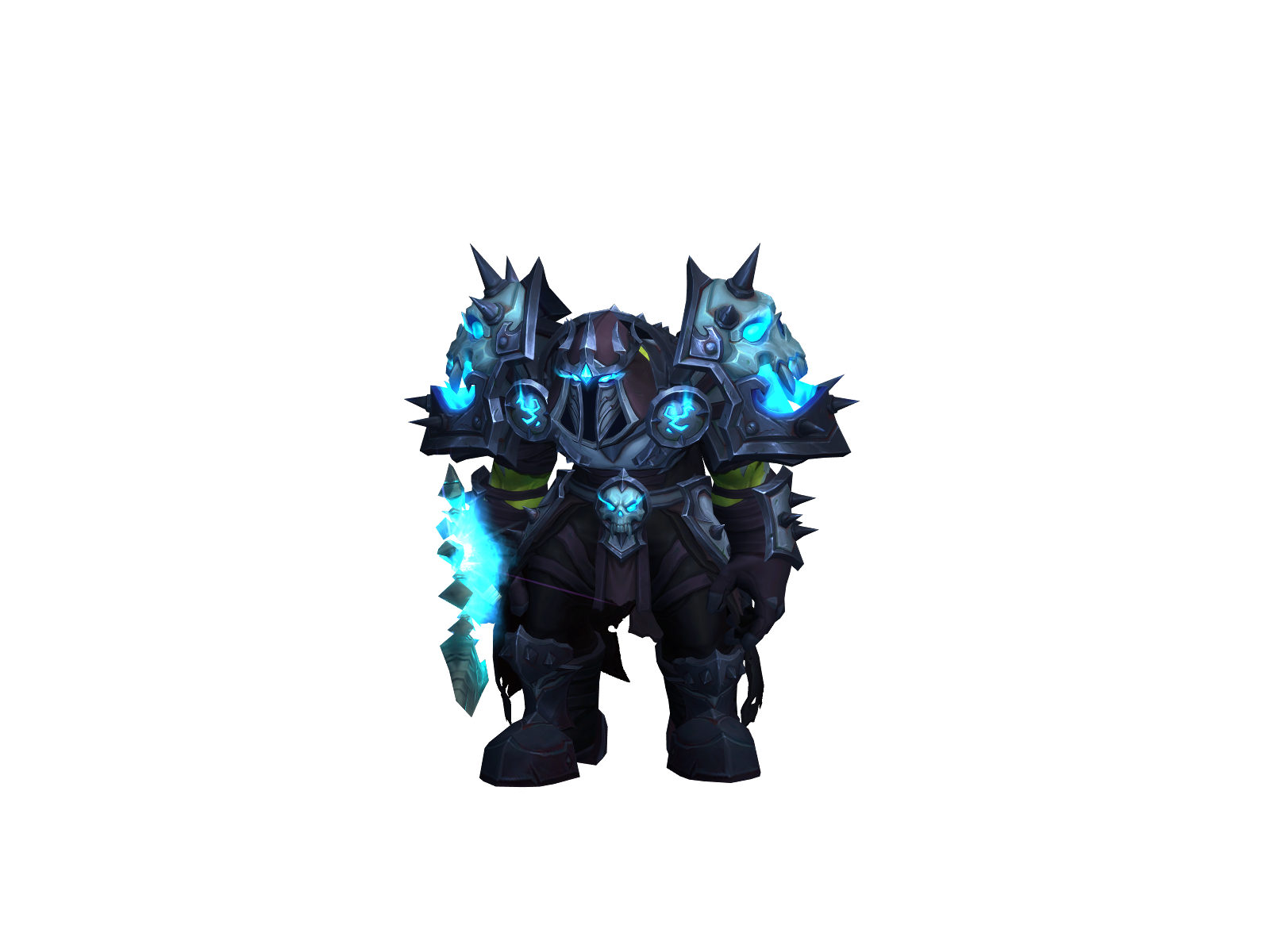 Crackhard 3D character render
