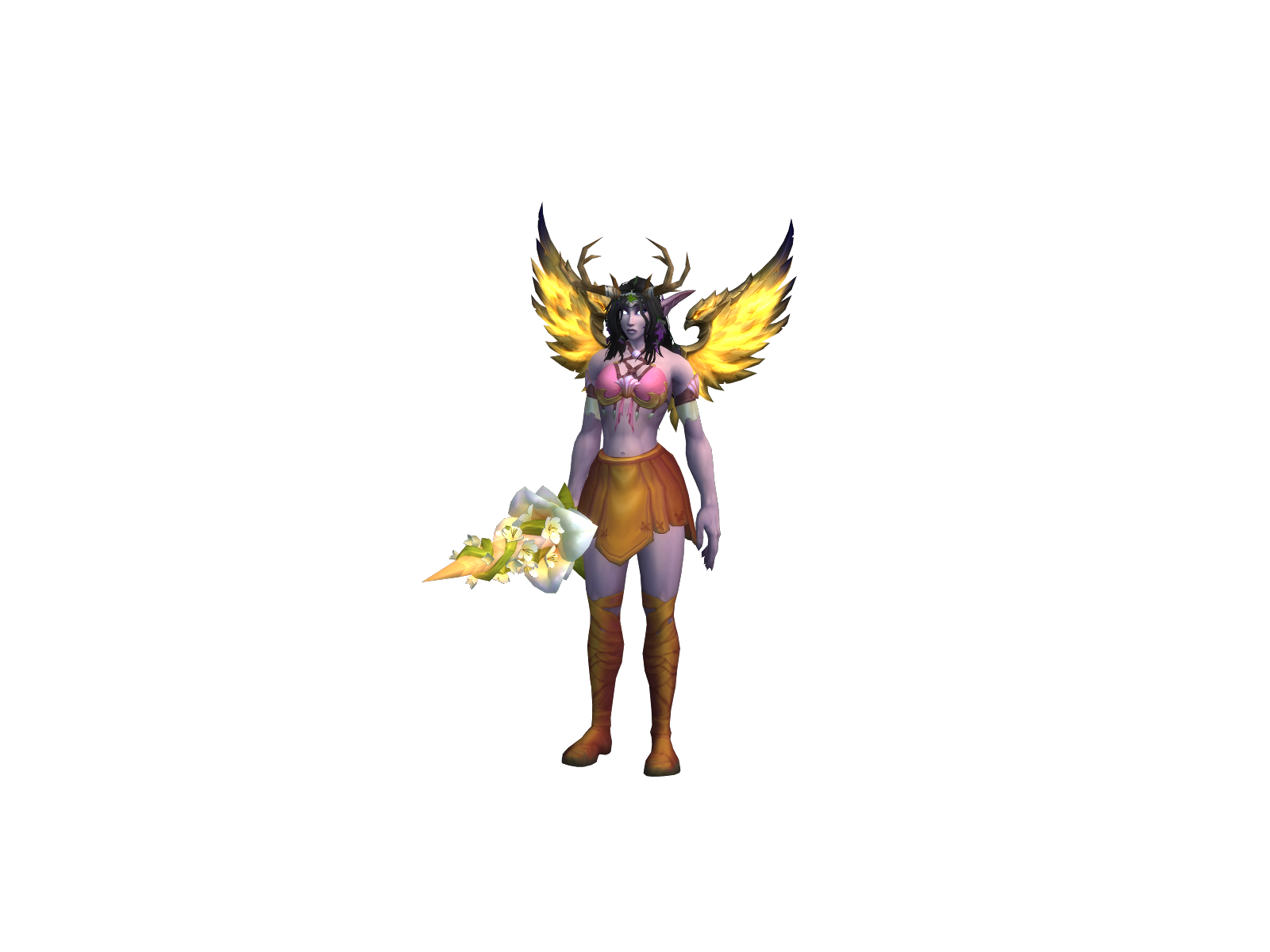 Cinnabon 3D character render