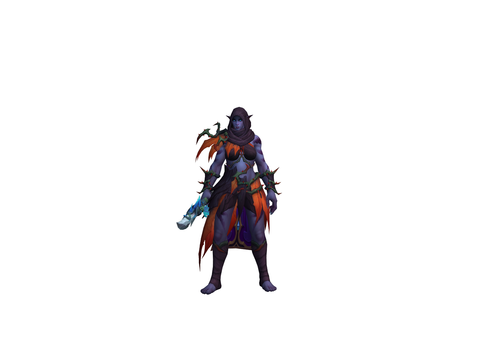 Mzbawz 3D character render