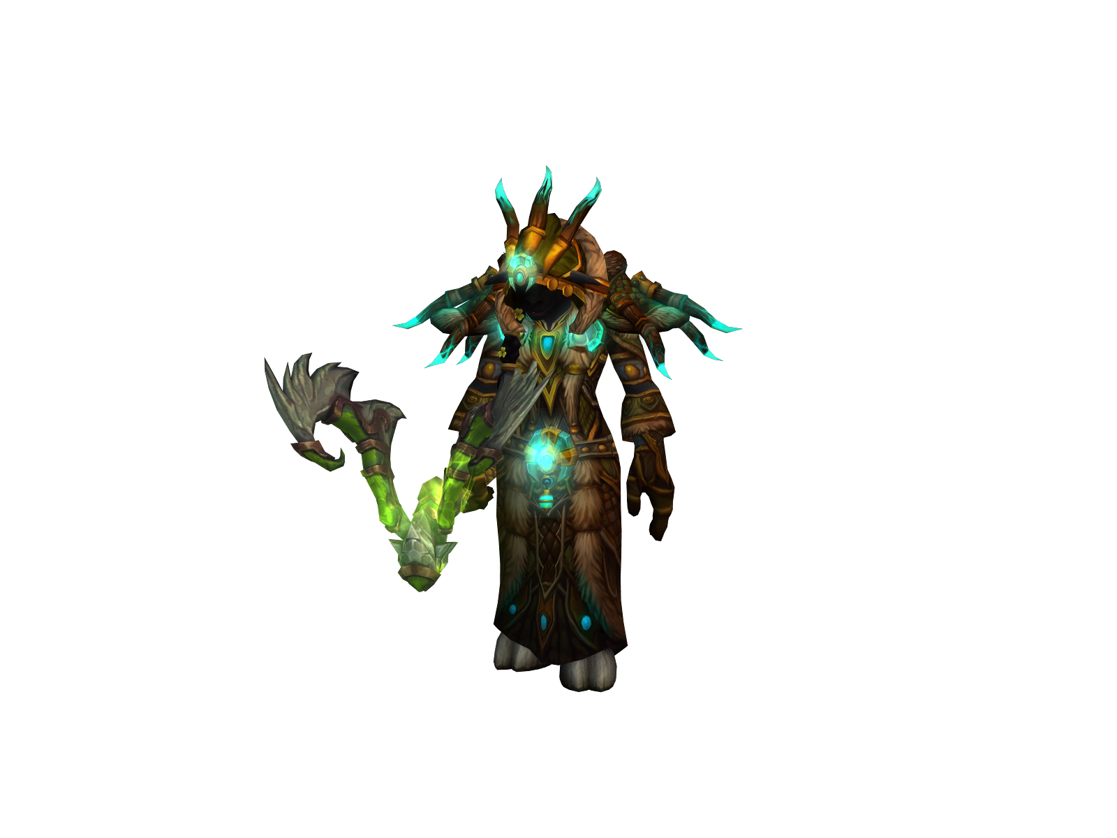 Cricksus 3D character render