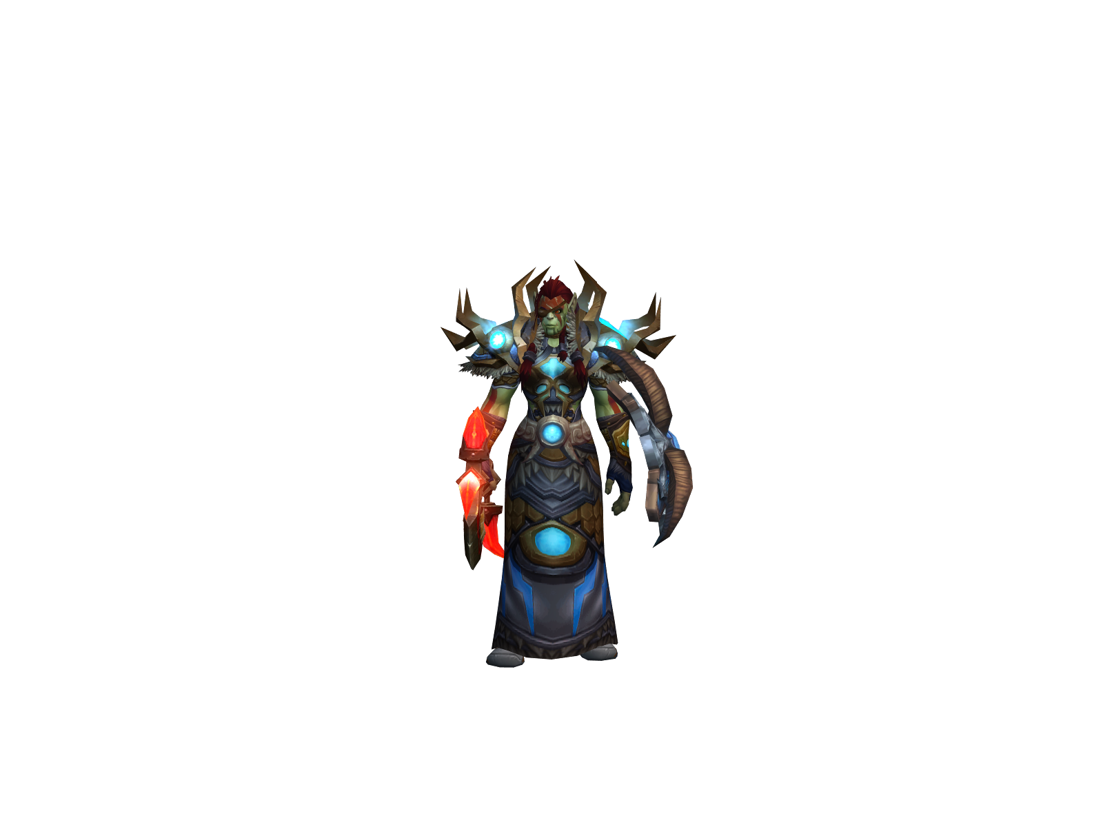 Zipbolt 3D character render