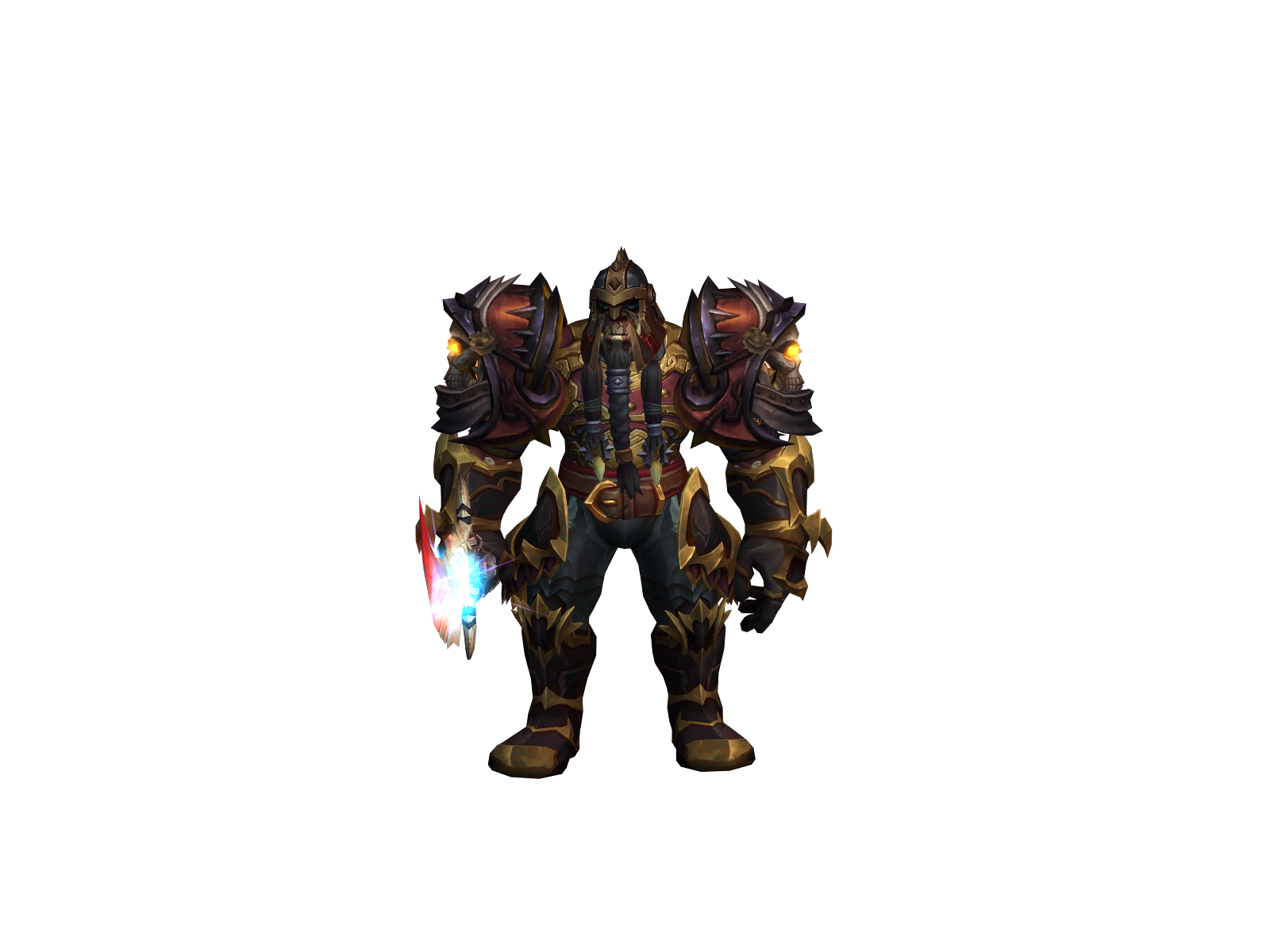Obamna 3D character render