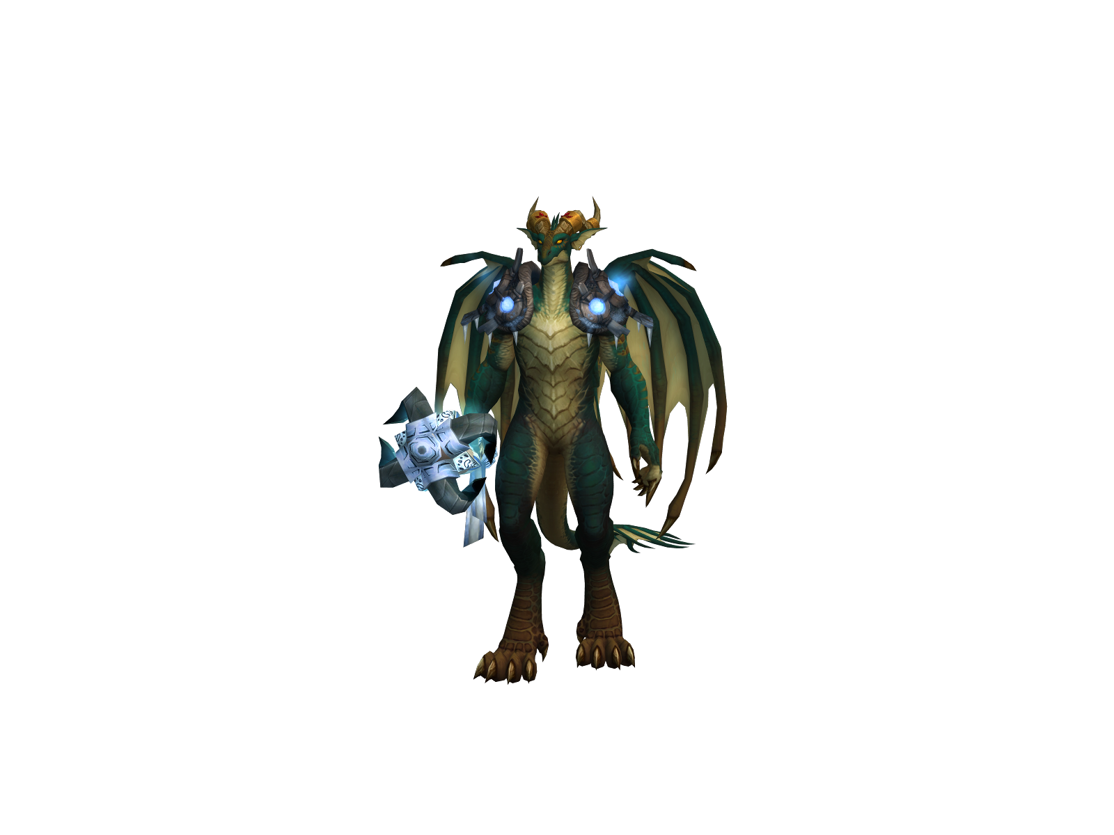 Astrera 3D character render