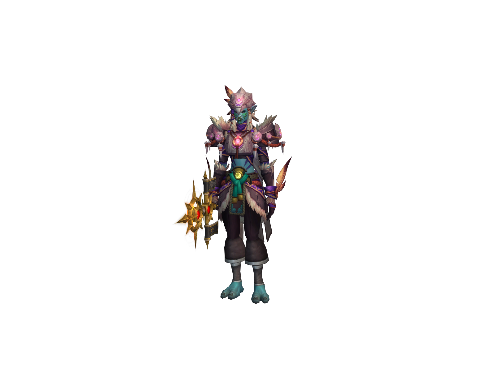 Caelestinus character render
