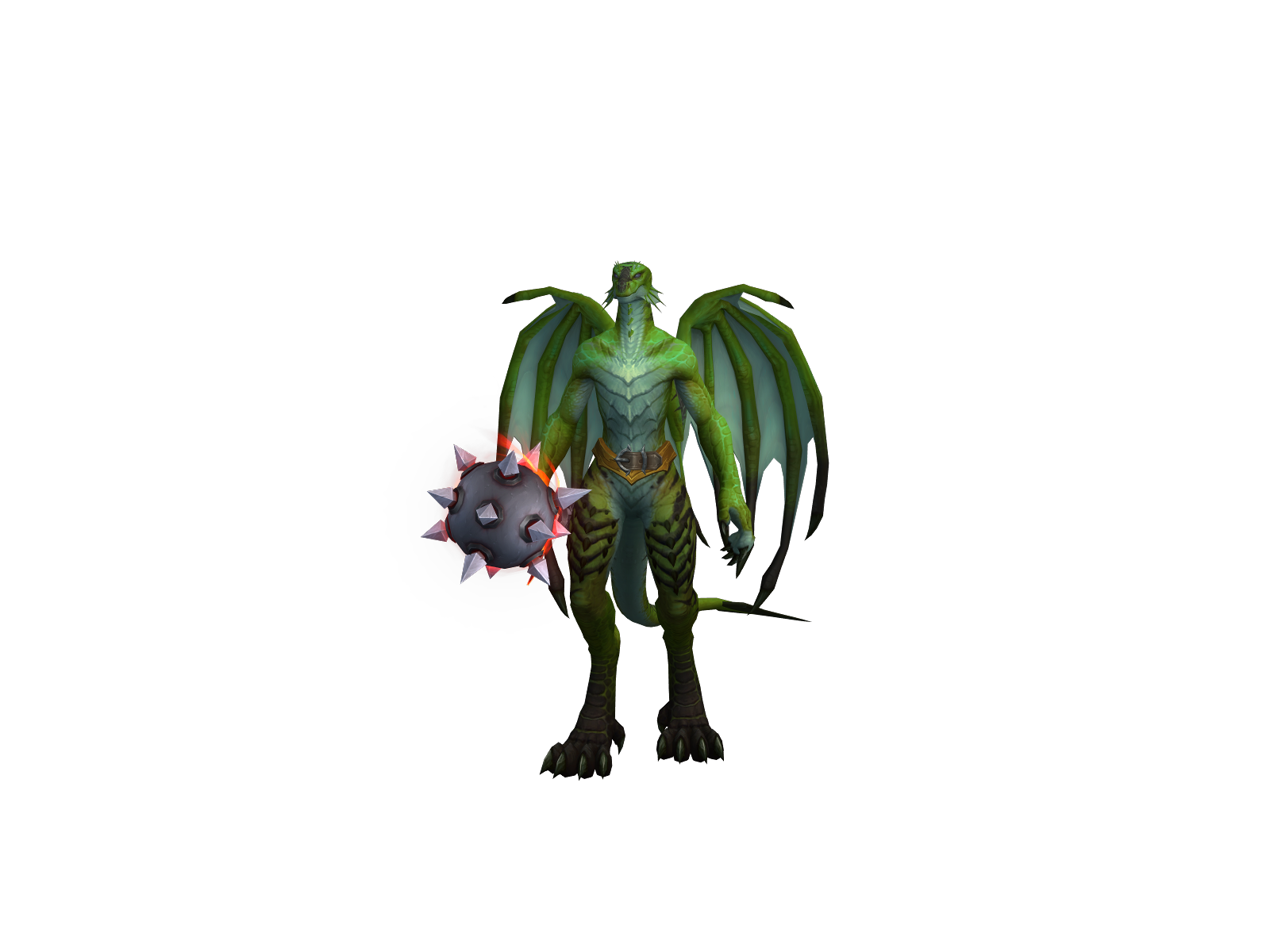 tiburøn 3D character render