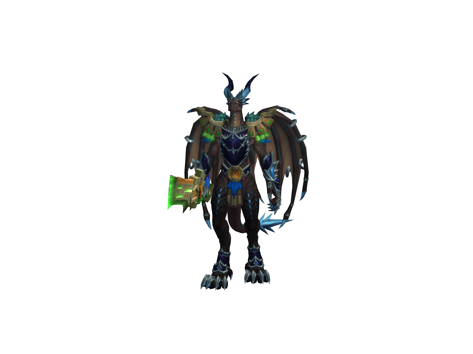 Borkoborkugh 3D character render