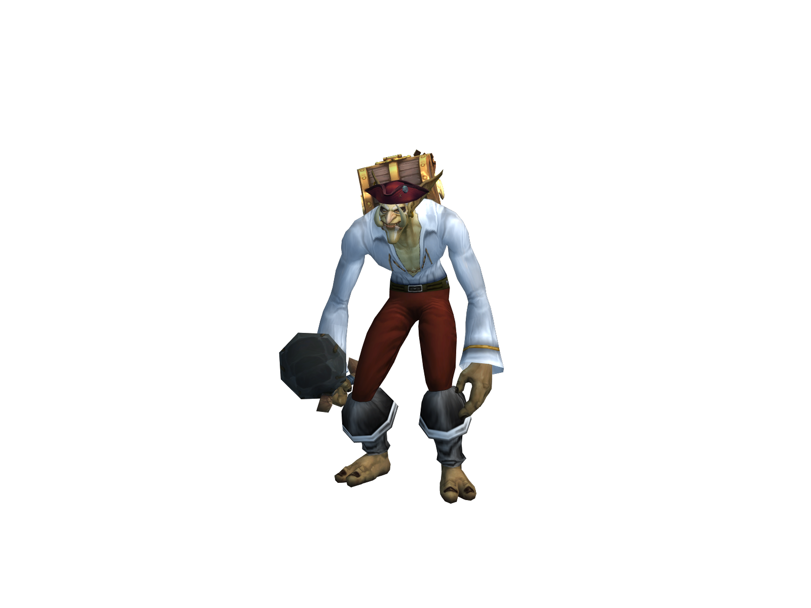 Vampelt 3D character render