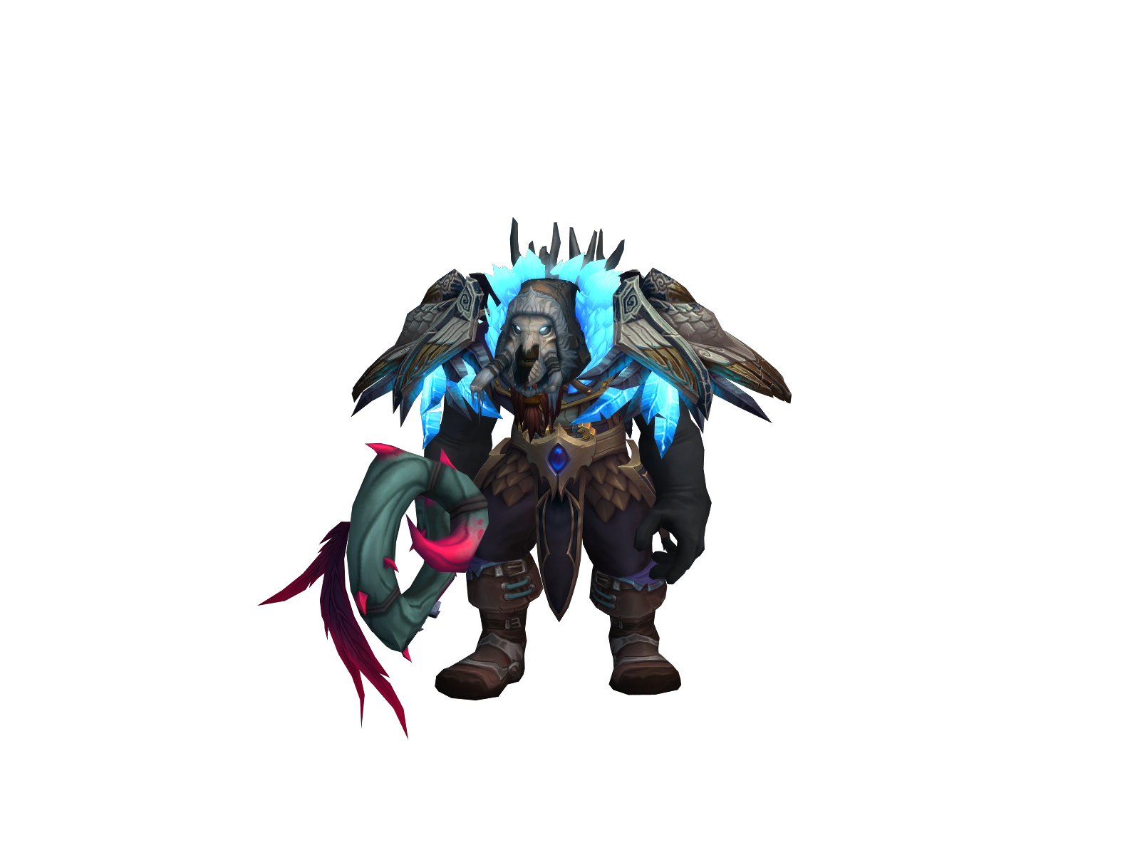 Lihabull 3D character render
