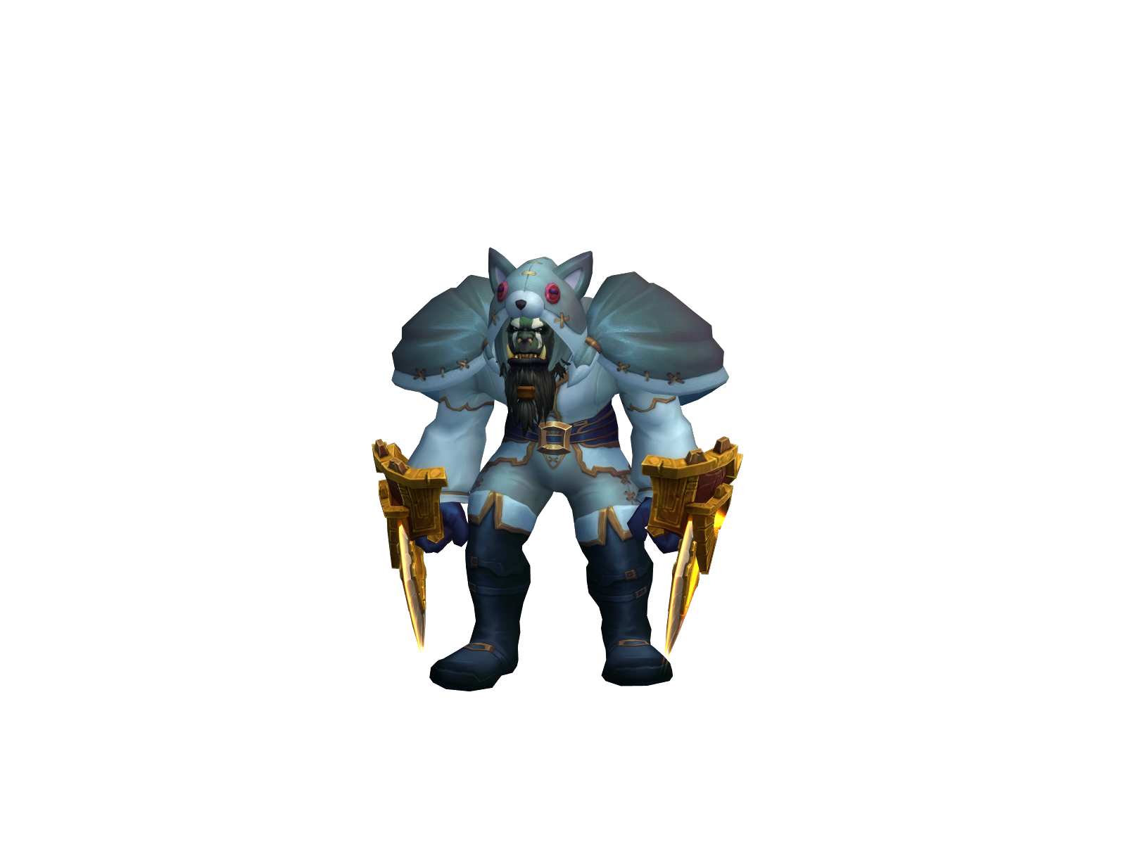 Crackshamy 3D character render