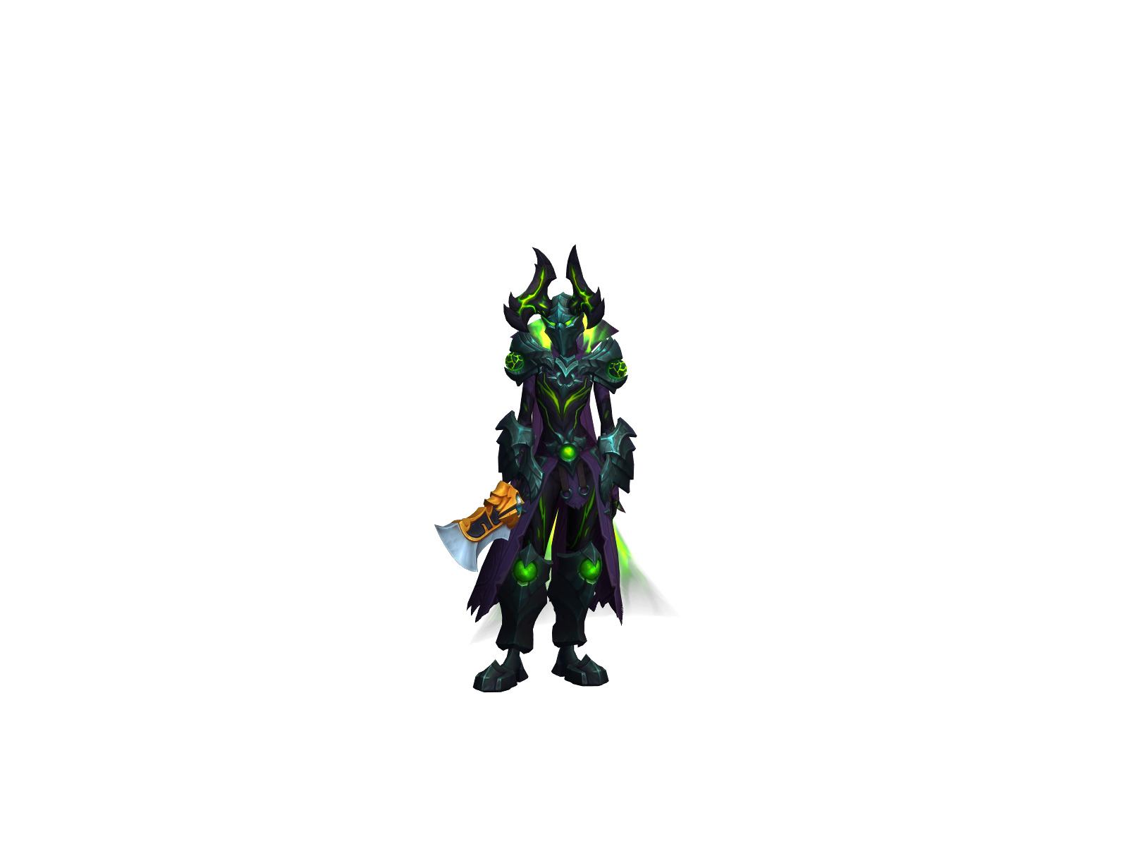 Syréll 3D character render