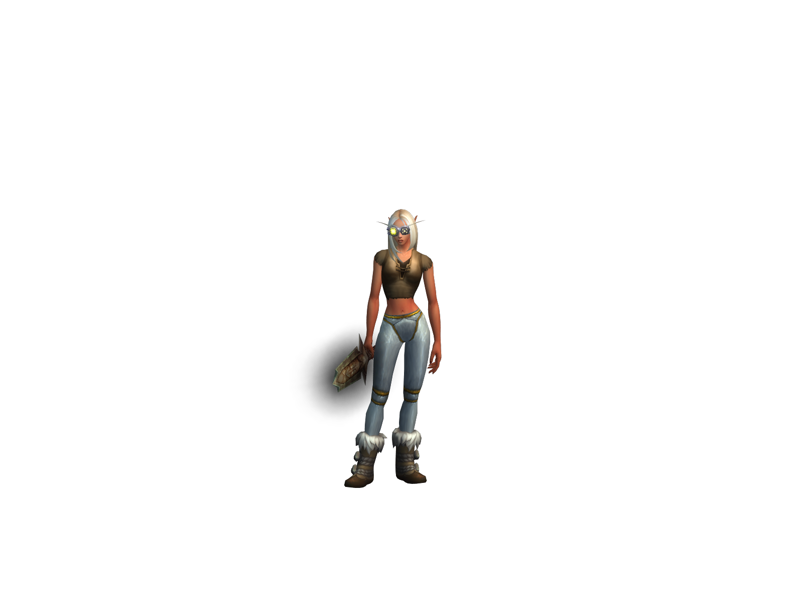 Mlyvx 3D character render