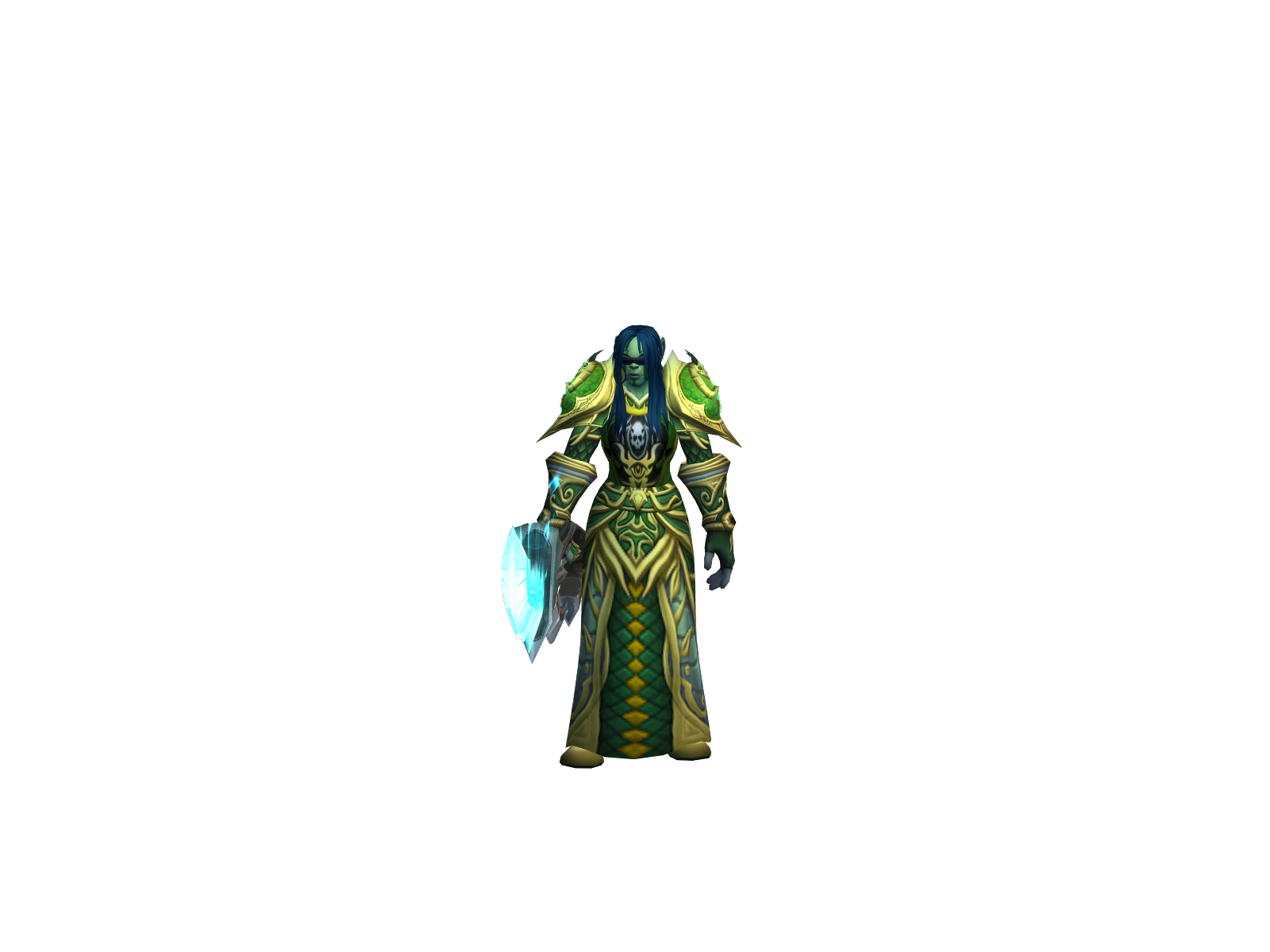 Meckarmalin 3D character render