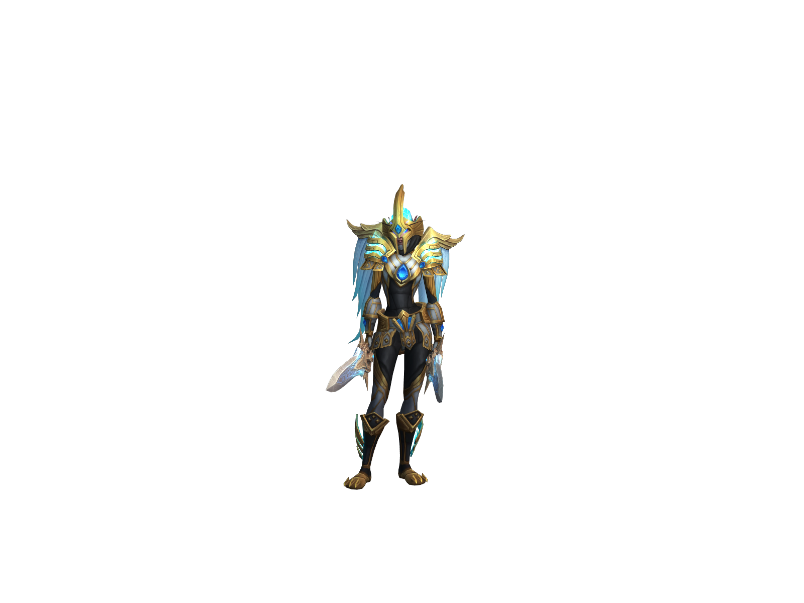 Viesia 3D character render