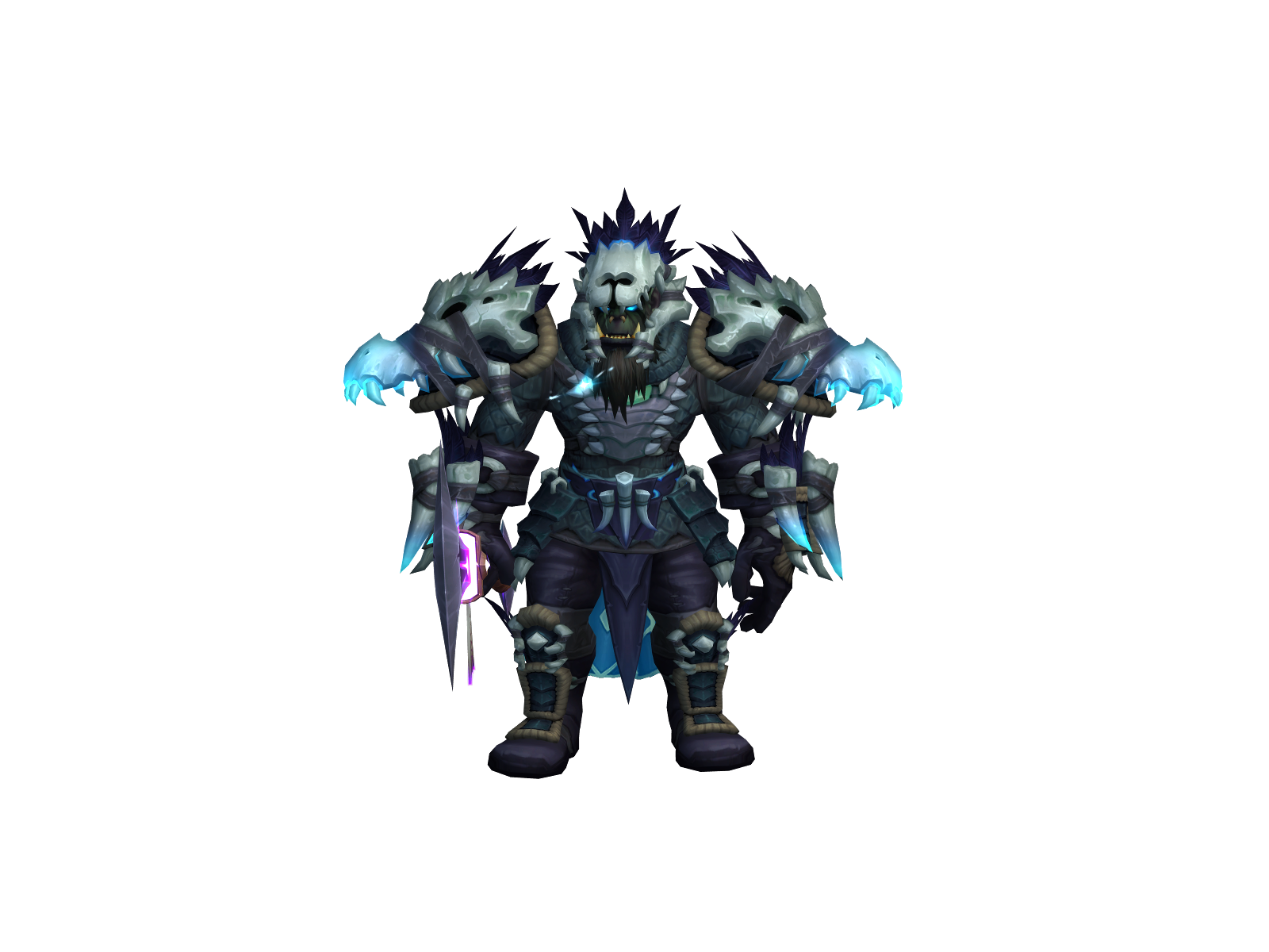 Dardhick 3D character render