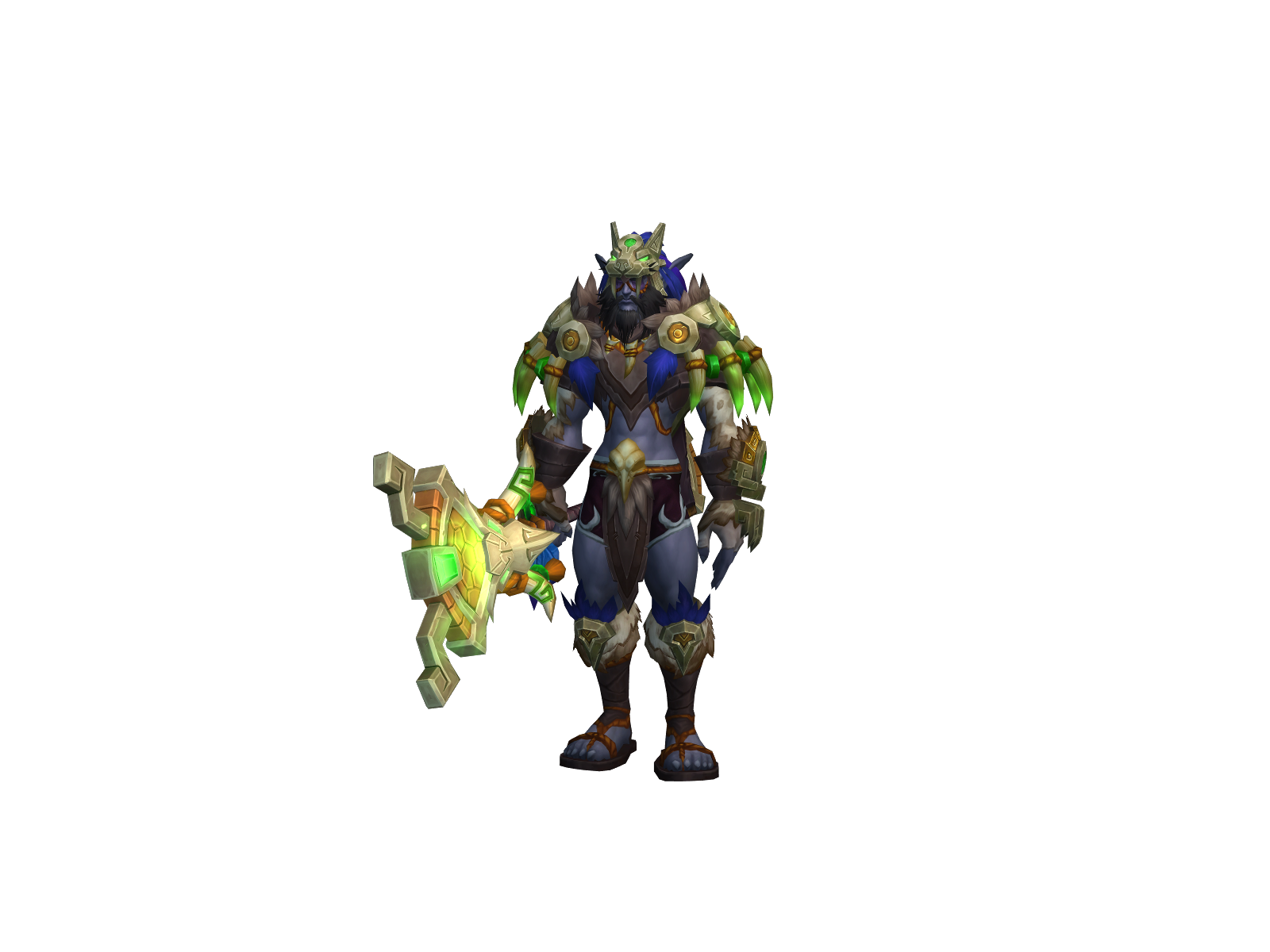 Xulkirye 3D character render