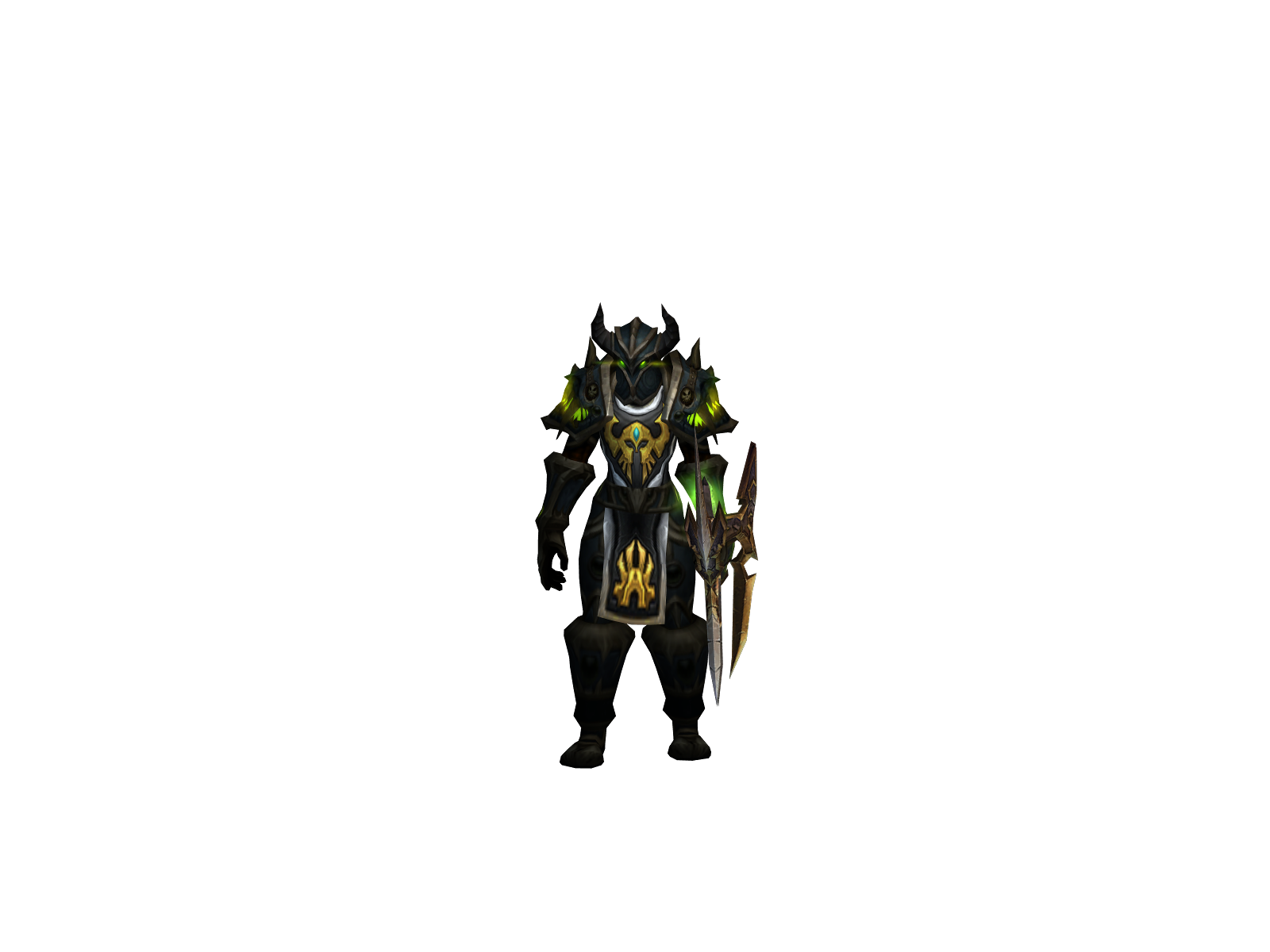 Parashot 3D character render