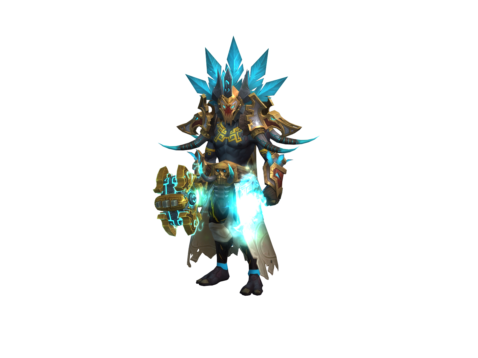 Râden 3D character render