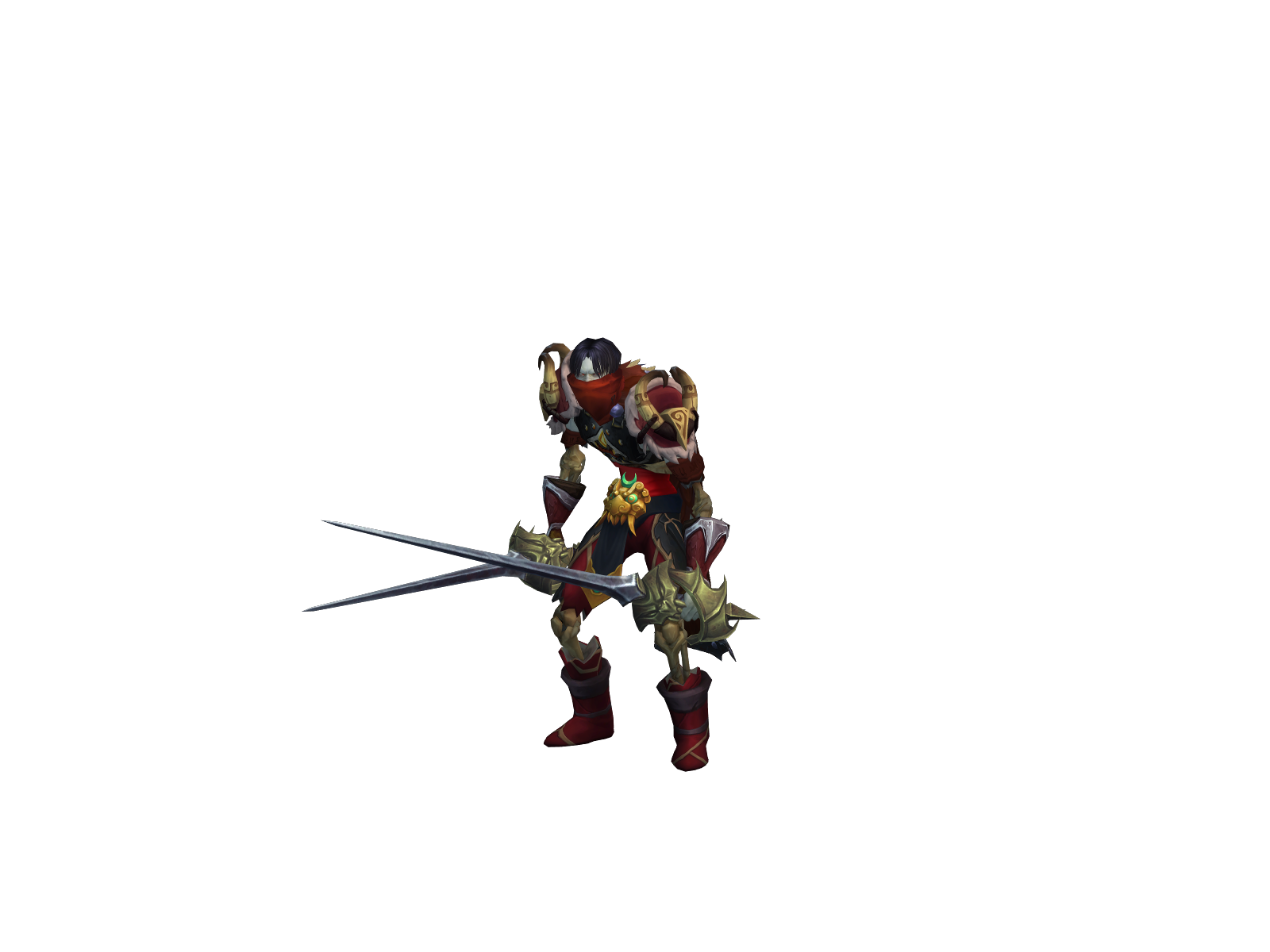 Shadowsaw 3D character render