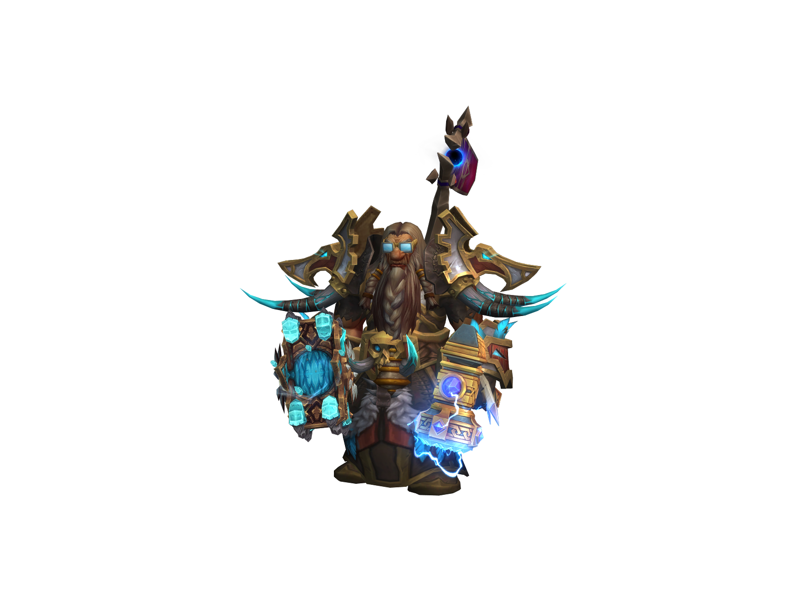 Shamdoom 3D character render