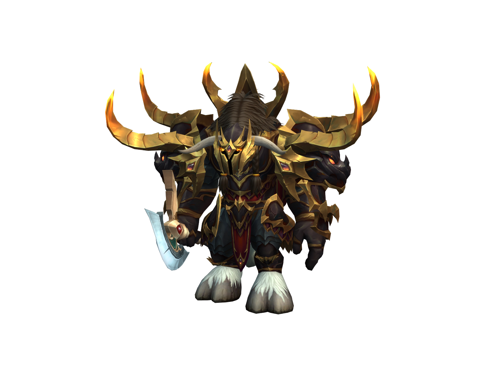 Kroki 3D character render