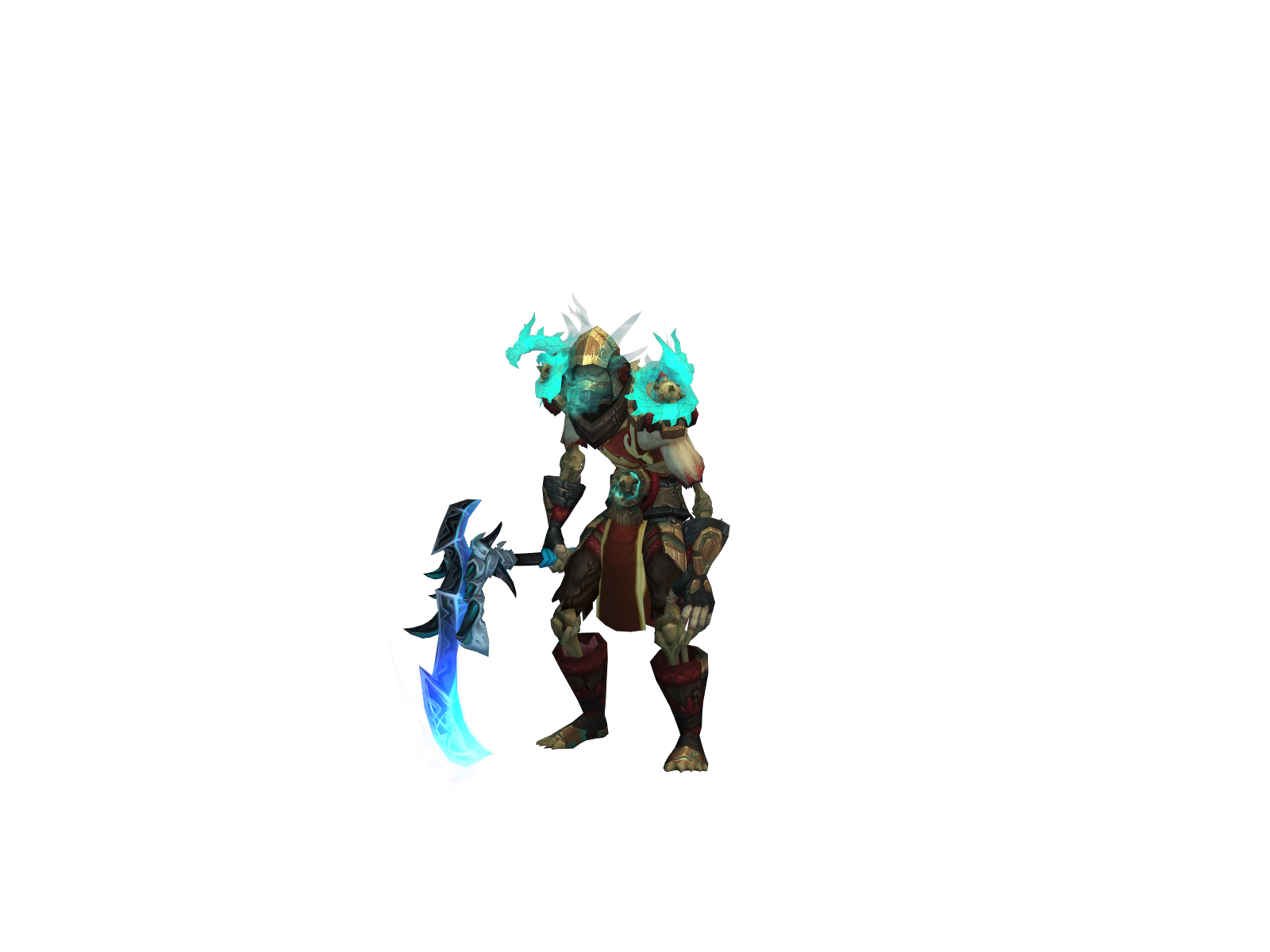 Anteknas 3D character render