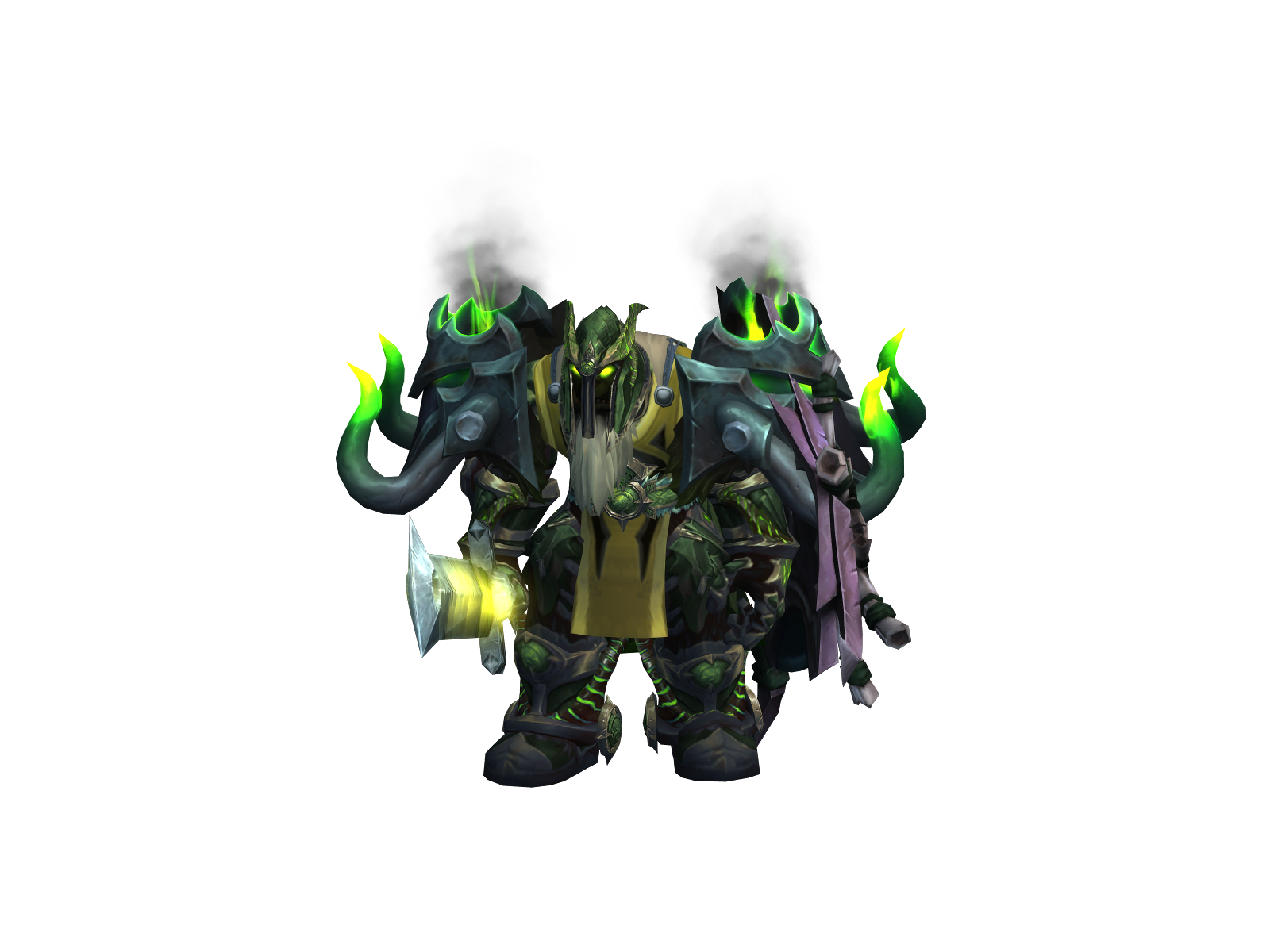 Warriorsword 3D character render