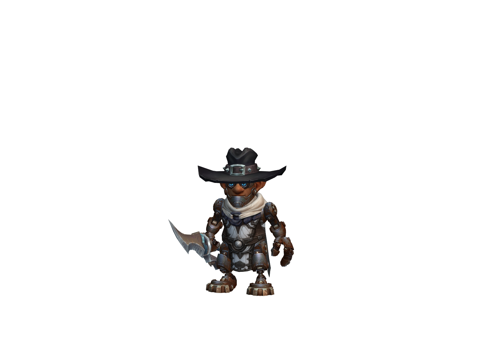 Minikurt 3D character render