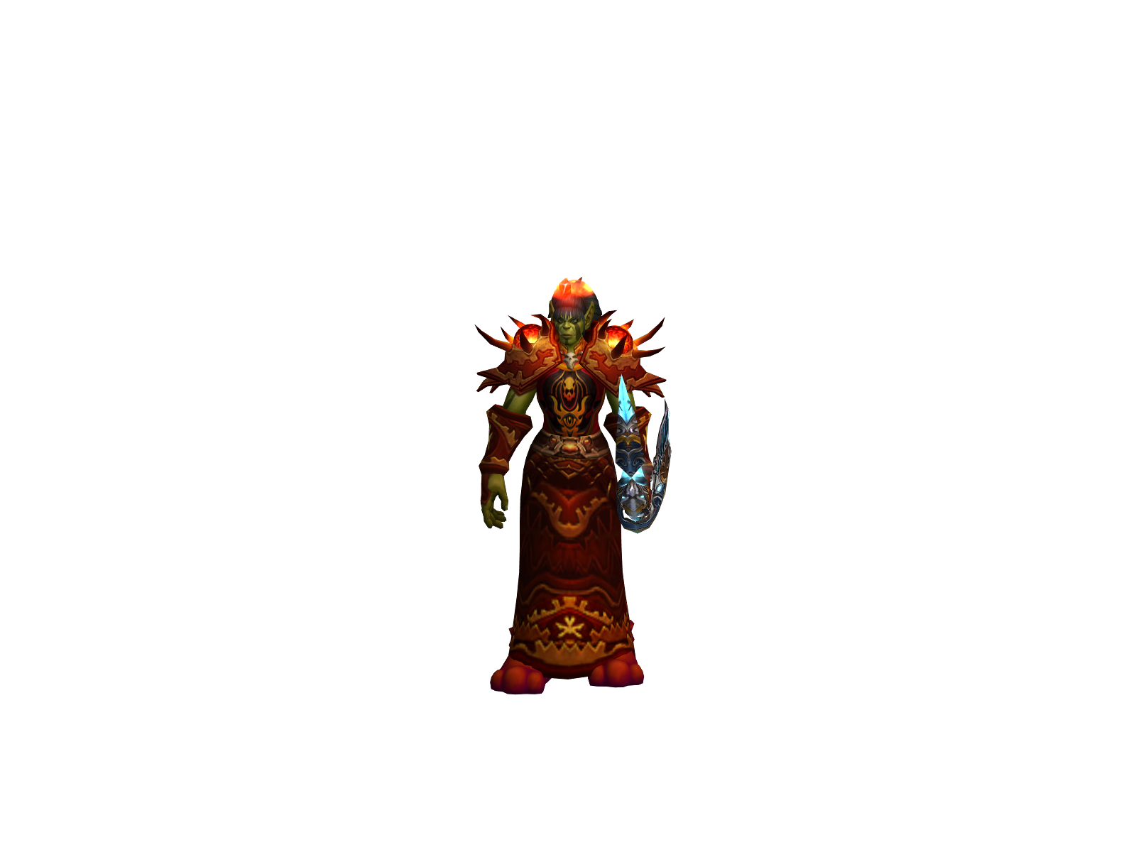 Róx 3D character render