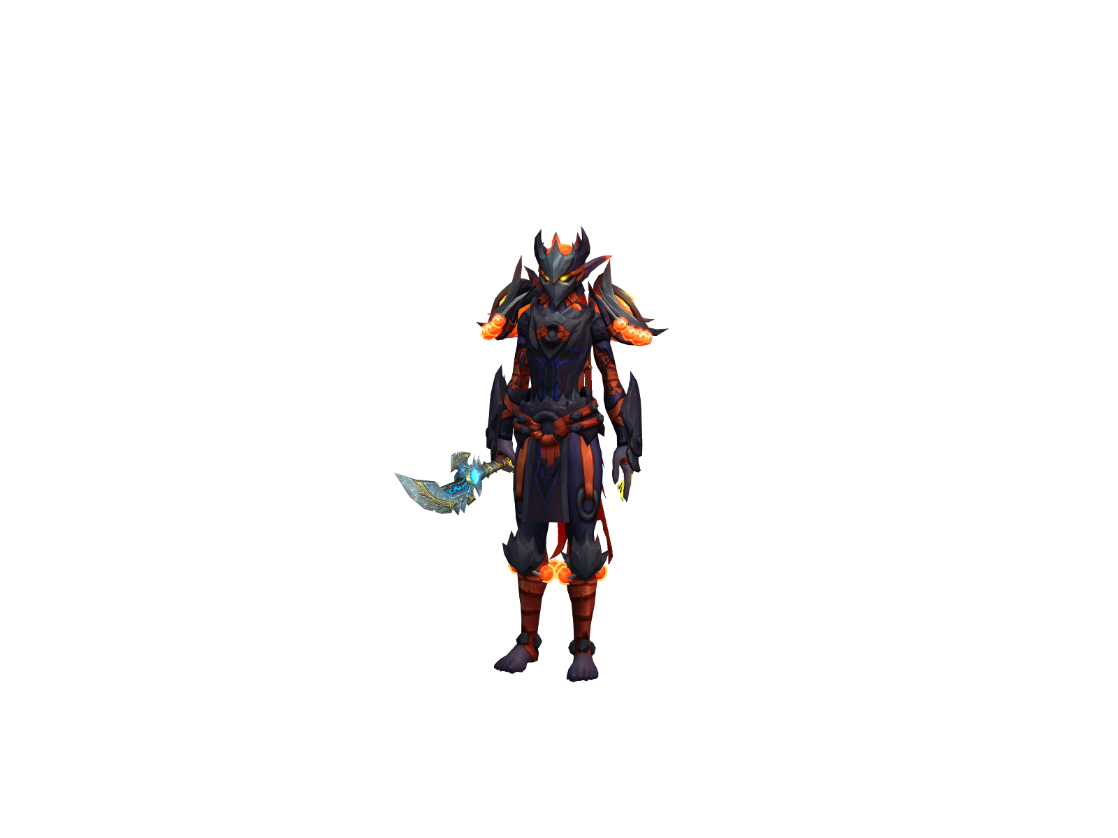 Skywalkér 3D character render