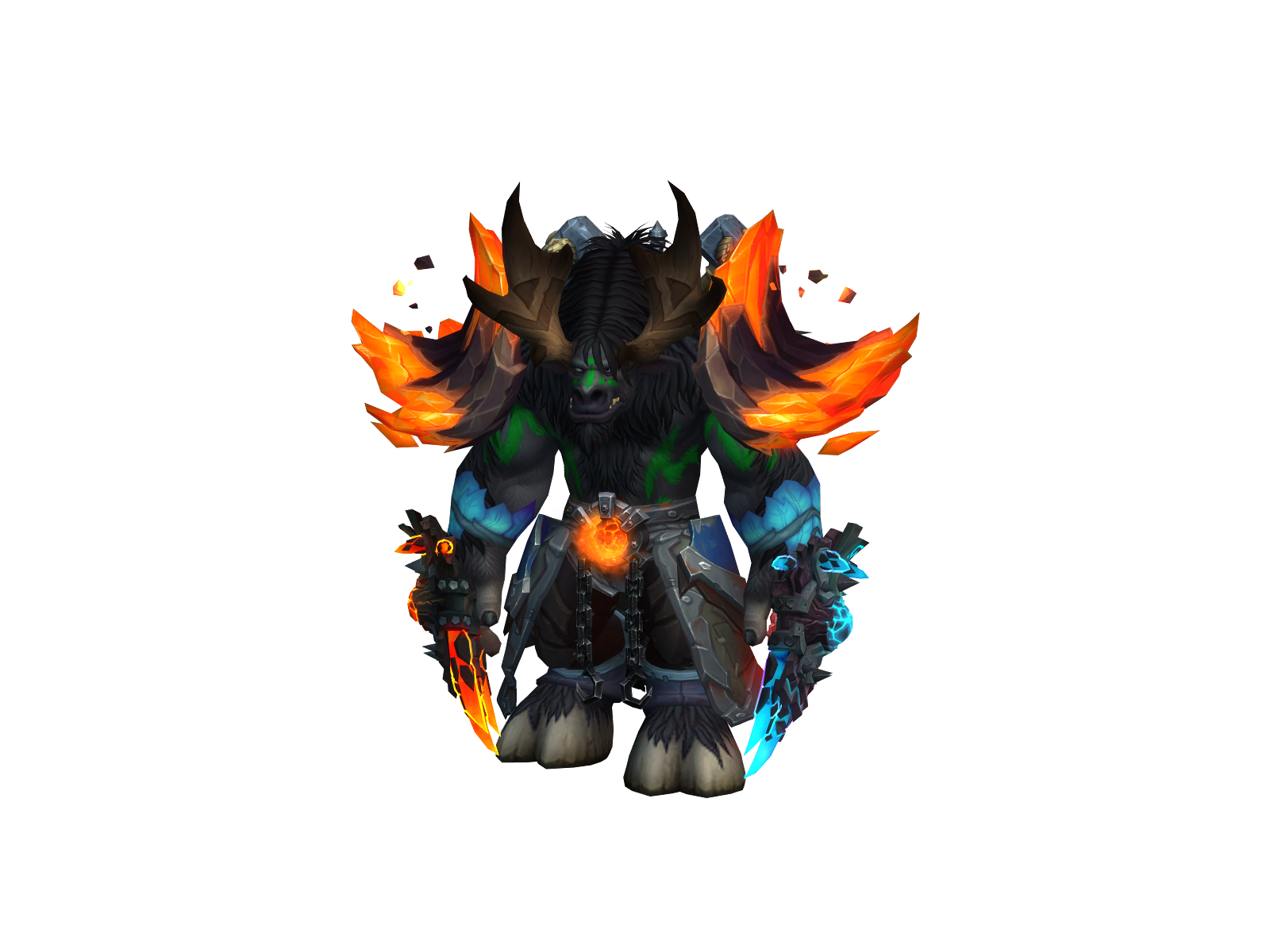 Carnivorius 3D character render